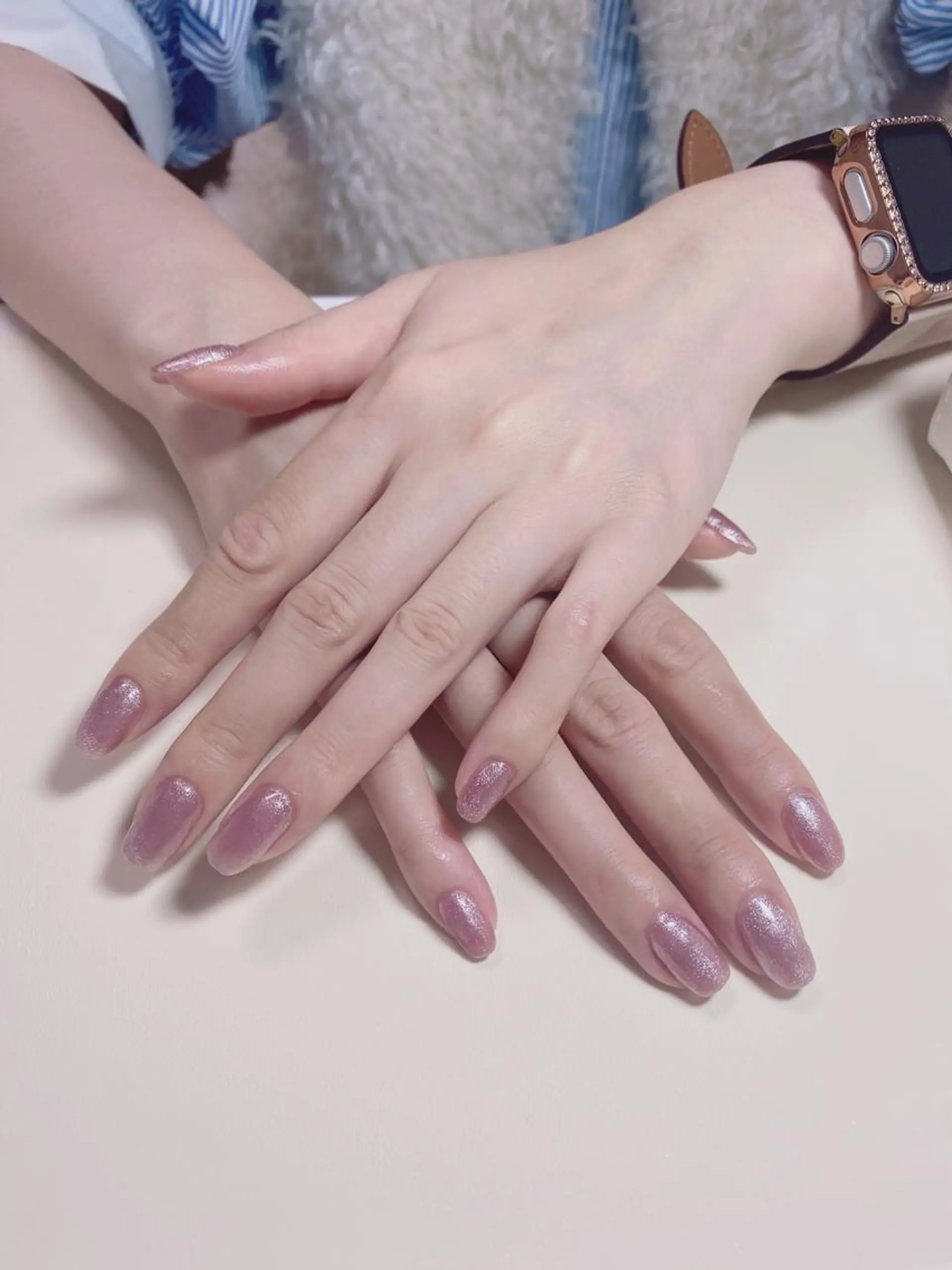 ネイル マグネットネイル ハンドネイル Nail Salon K 🧸美爪育成のネイルデザイン