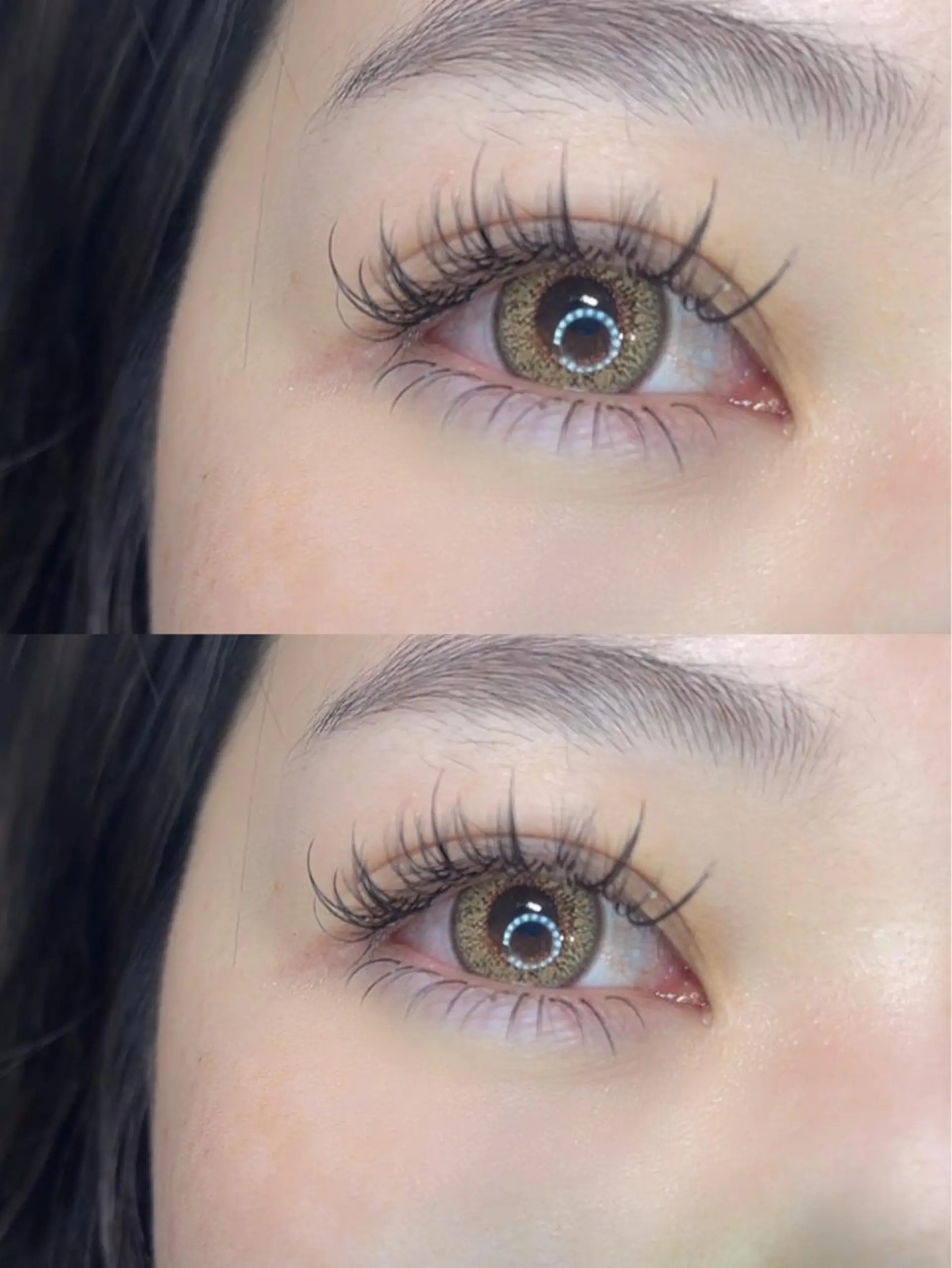 マツエク・マツパ 付け放題 Dカール 下まつげエクステ ∩_∩アオイ eye lashのマツエク・マツパデザイン