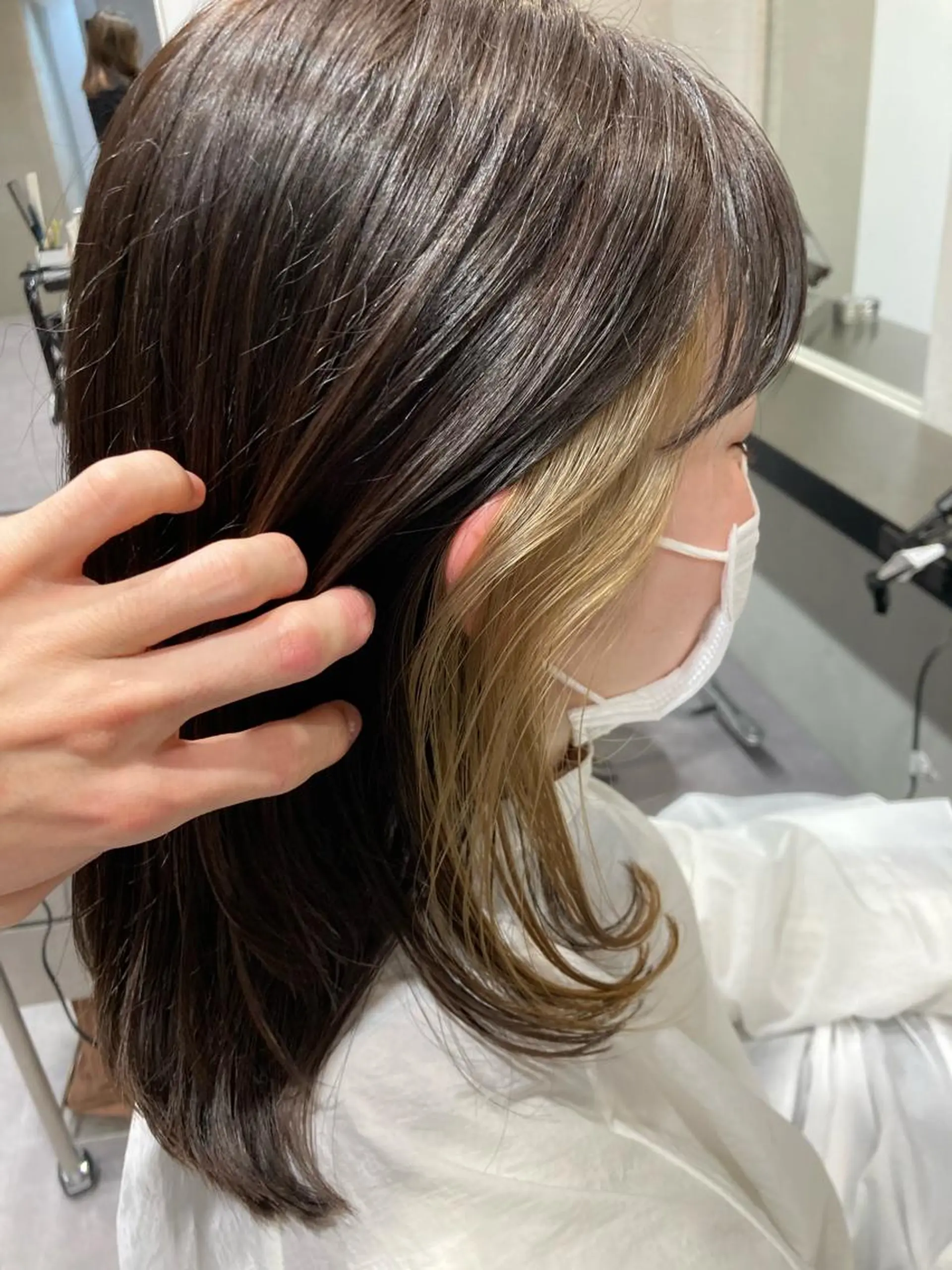 セミロング 豊中/メンズ特化 岡田 龍之介のヘアスタイル