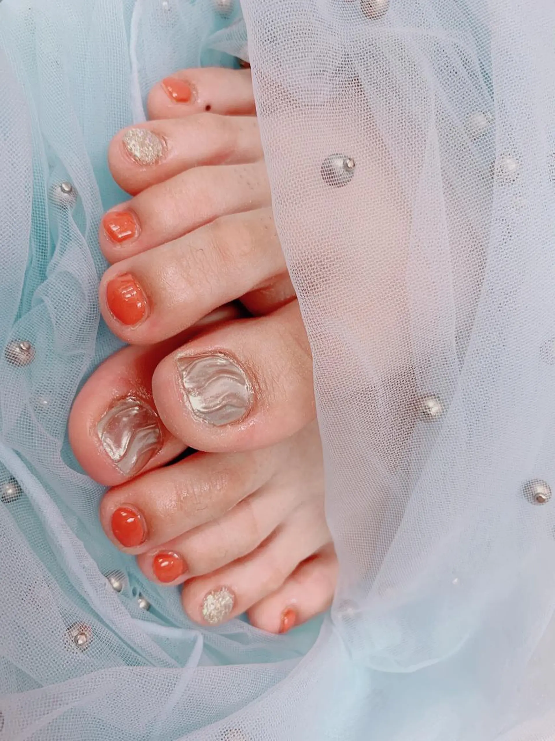 ネイル フットネイル Sachi Nail上野のネイルデザイン