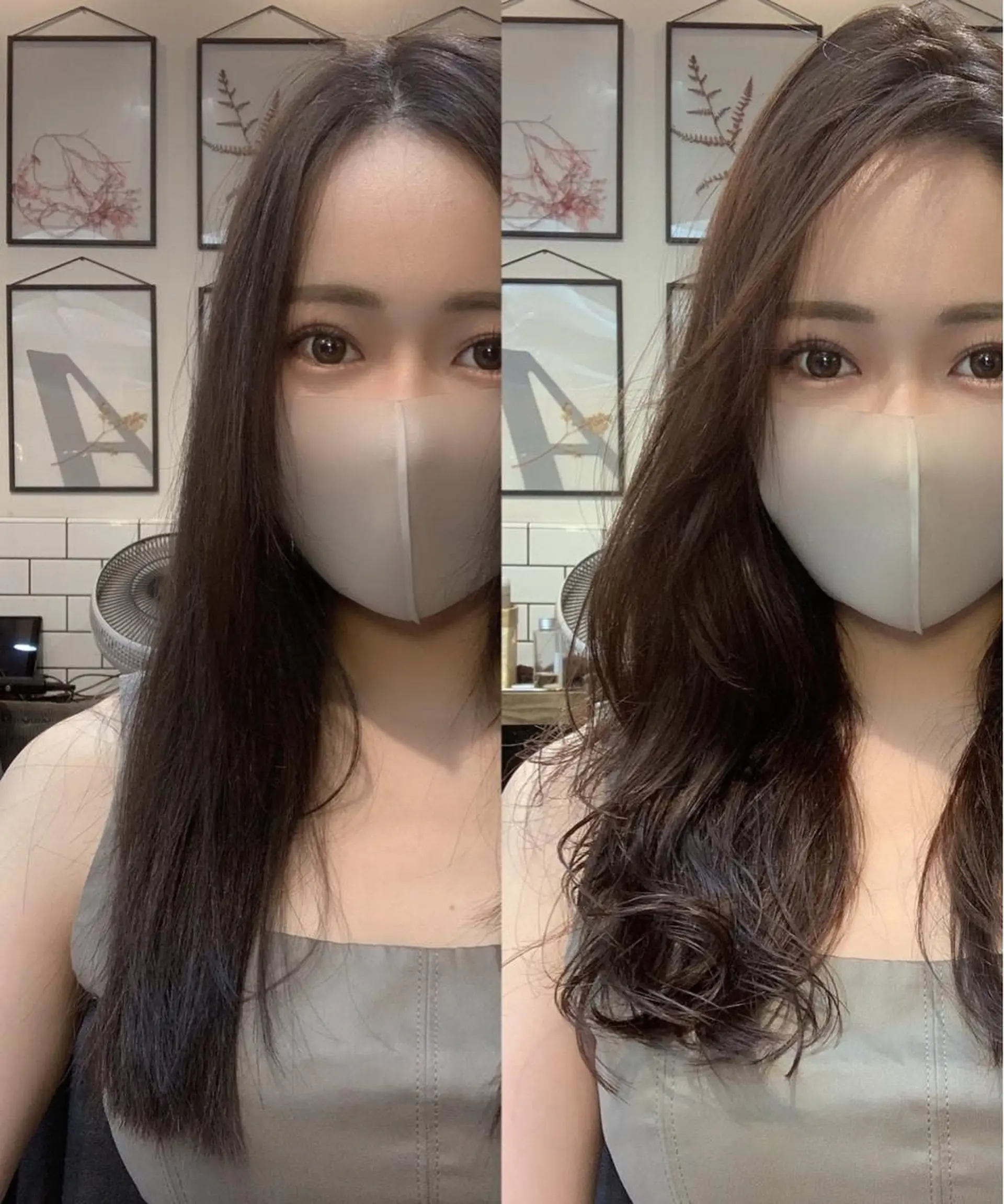 セミロング 開發 智也のヘアスタイル