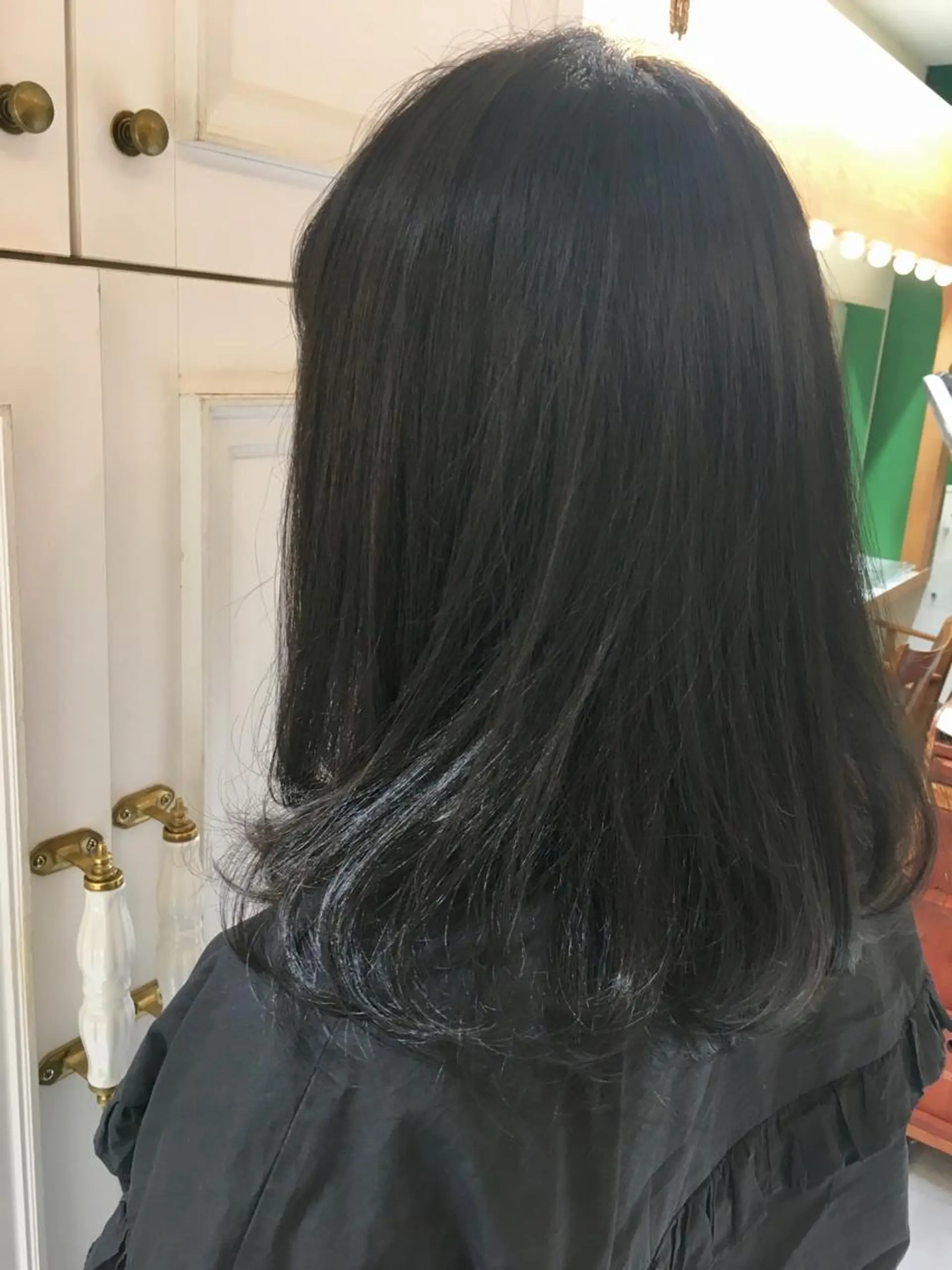 セミロング カラー 透明感カラー レイヤーカット fukuyasu rikaのネイルデザイン