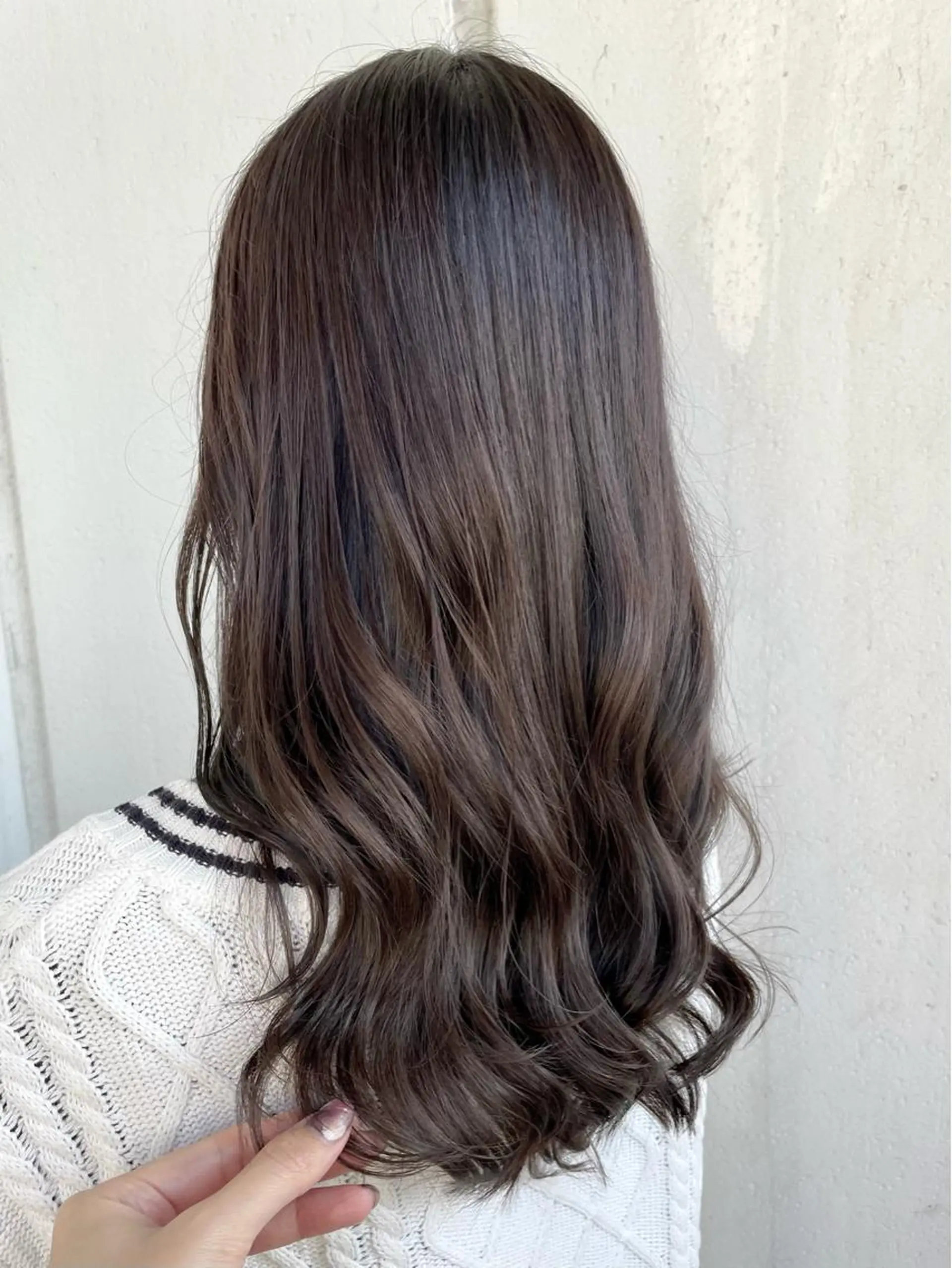 セミロング カラー ダークグレー ダークグレージュ グレージュ 卒業式受付中🌻 肥田亜沙美のその他イメージ