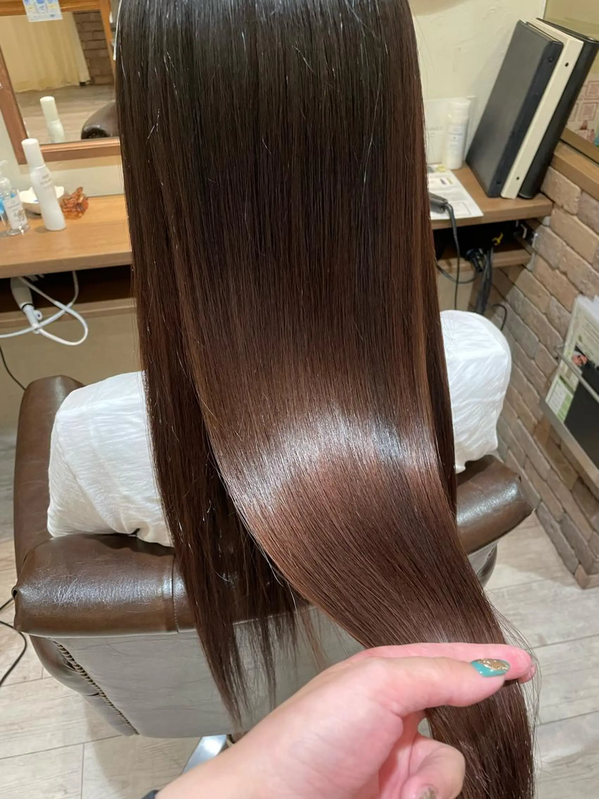 ロング カラー ✨ミニモ指名奈良1位 ✨濱崎のヘアスタイル