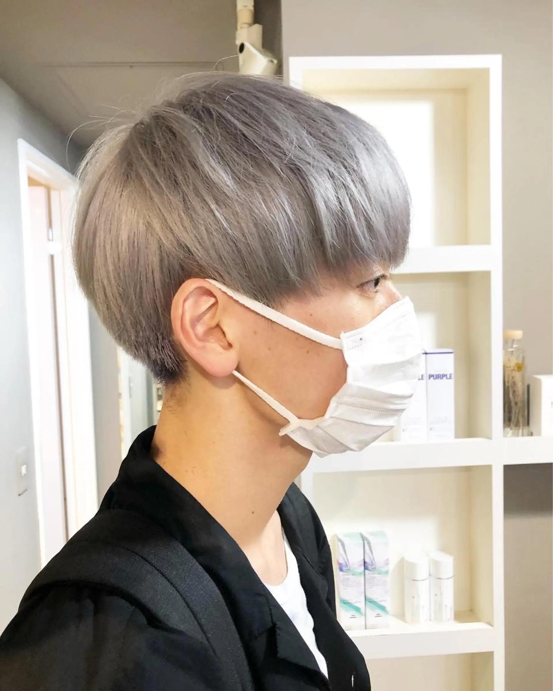 カラー ヘアアレンジ メンズ メンズブリーチ ブリーチ シルバー カット ヘアカラー トリートメント ヘアセット メンズ特化✂️栗原 侑也のヘアスタイル