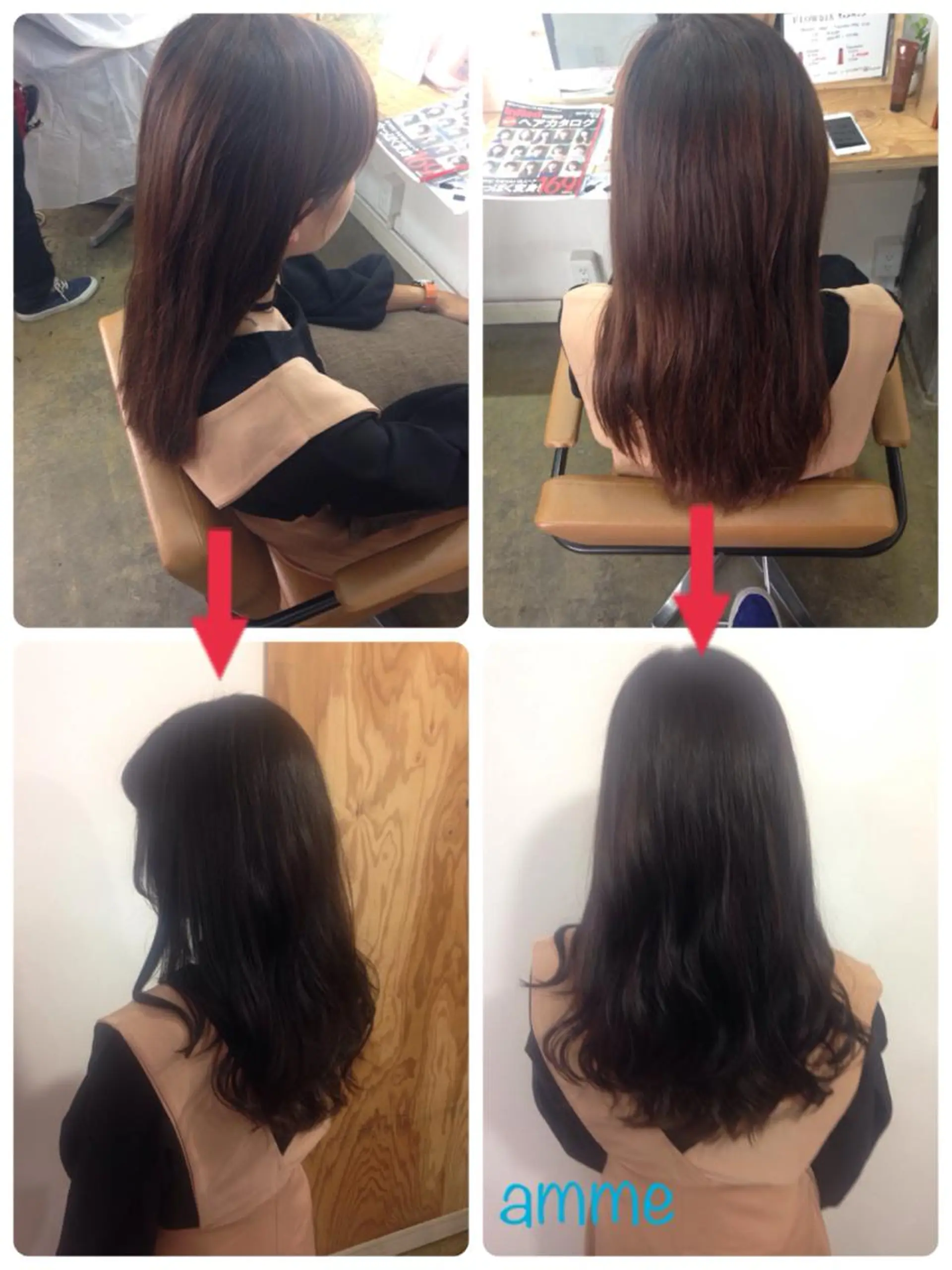 ミディアム カラー 💎髪質改善💎 デザイナーshinのヘアスタイル