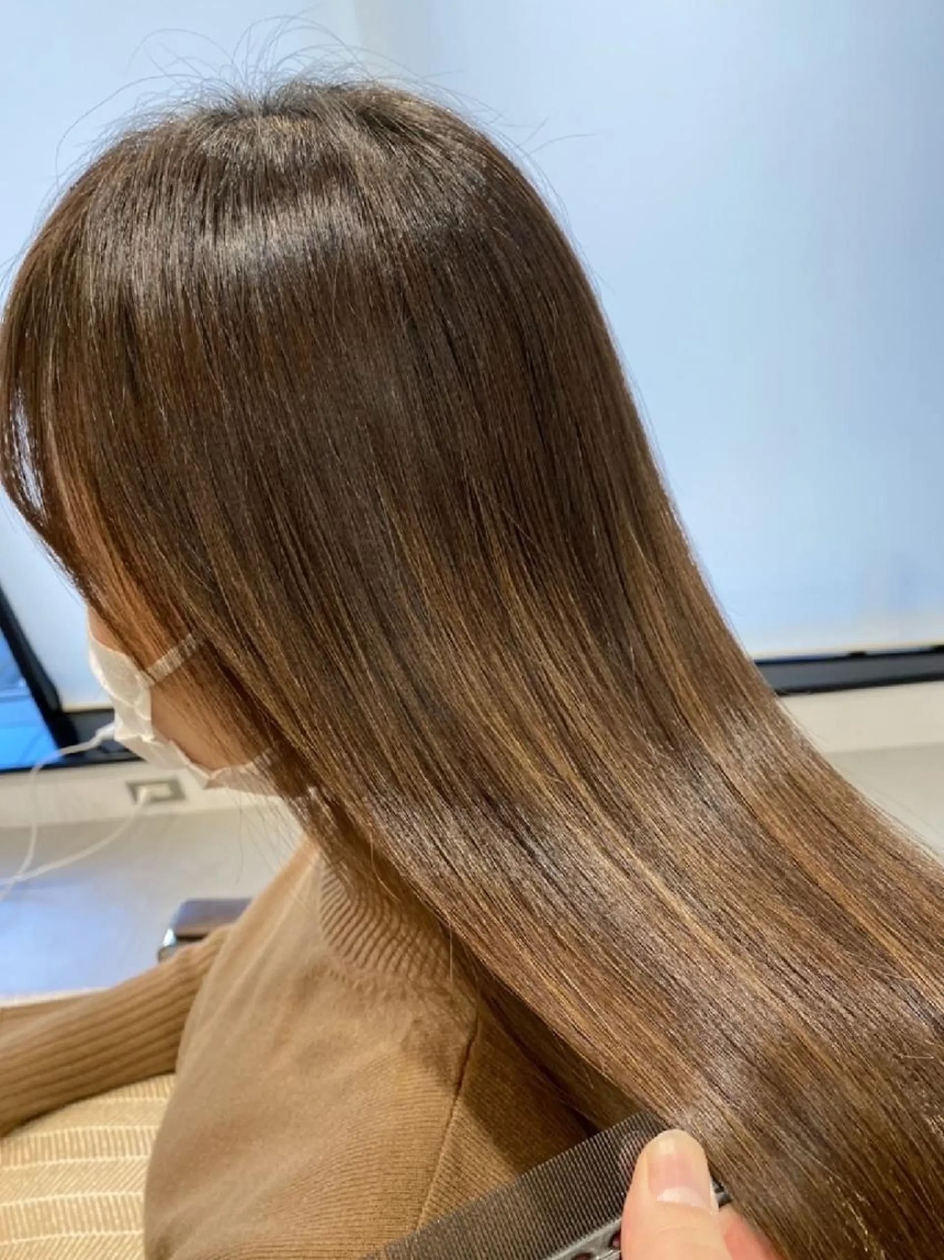 ロング トリートメント 深夜まで営業中‼️ レム髪質改善のヘアスタイル