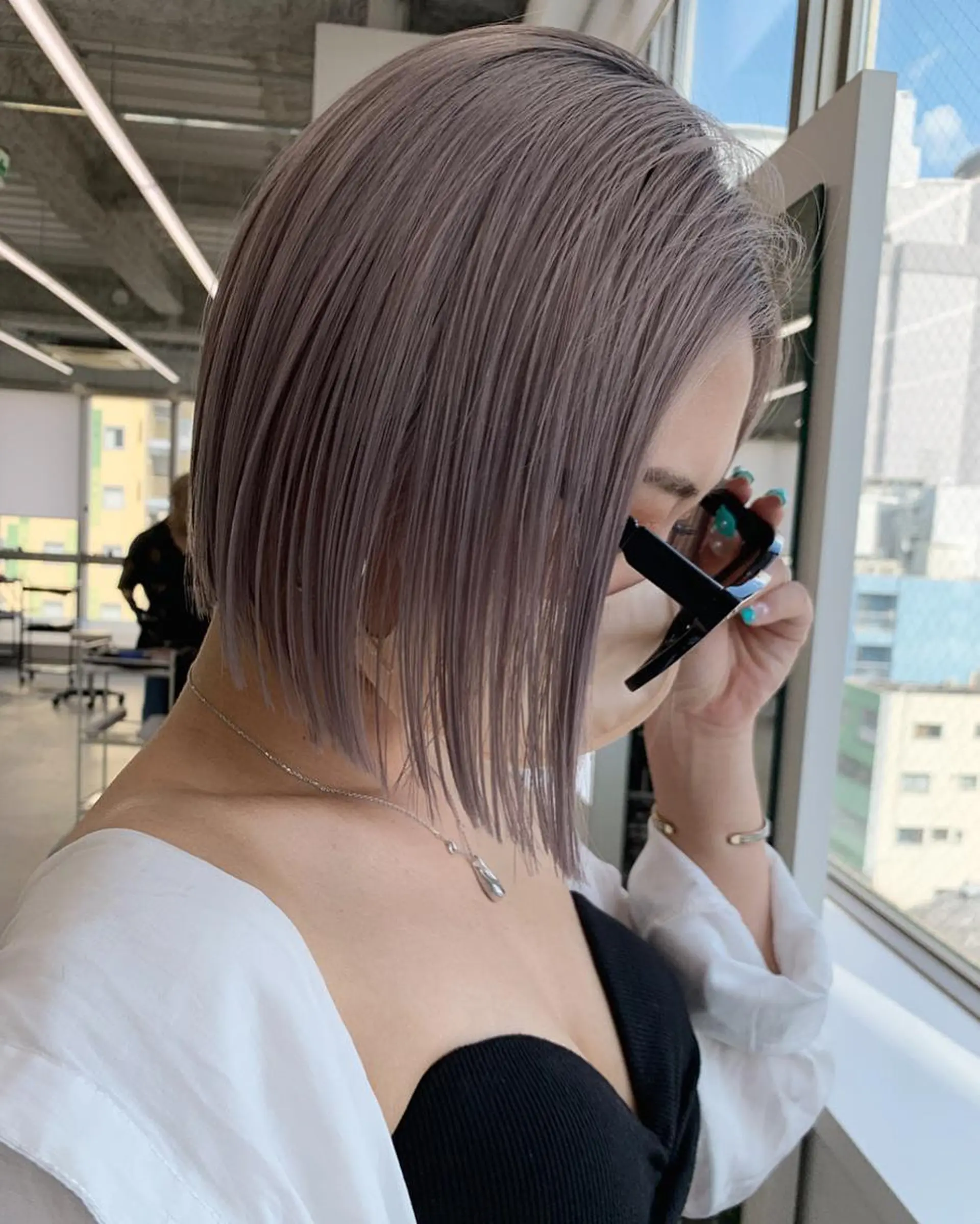 カラー ダブルカラー BLEACHi /noeのヘアスタイル