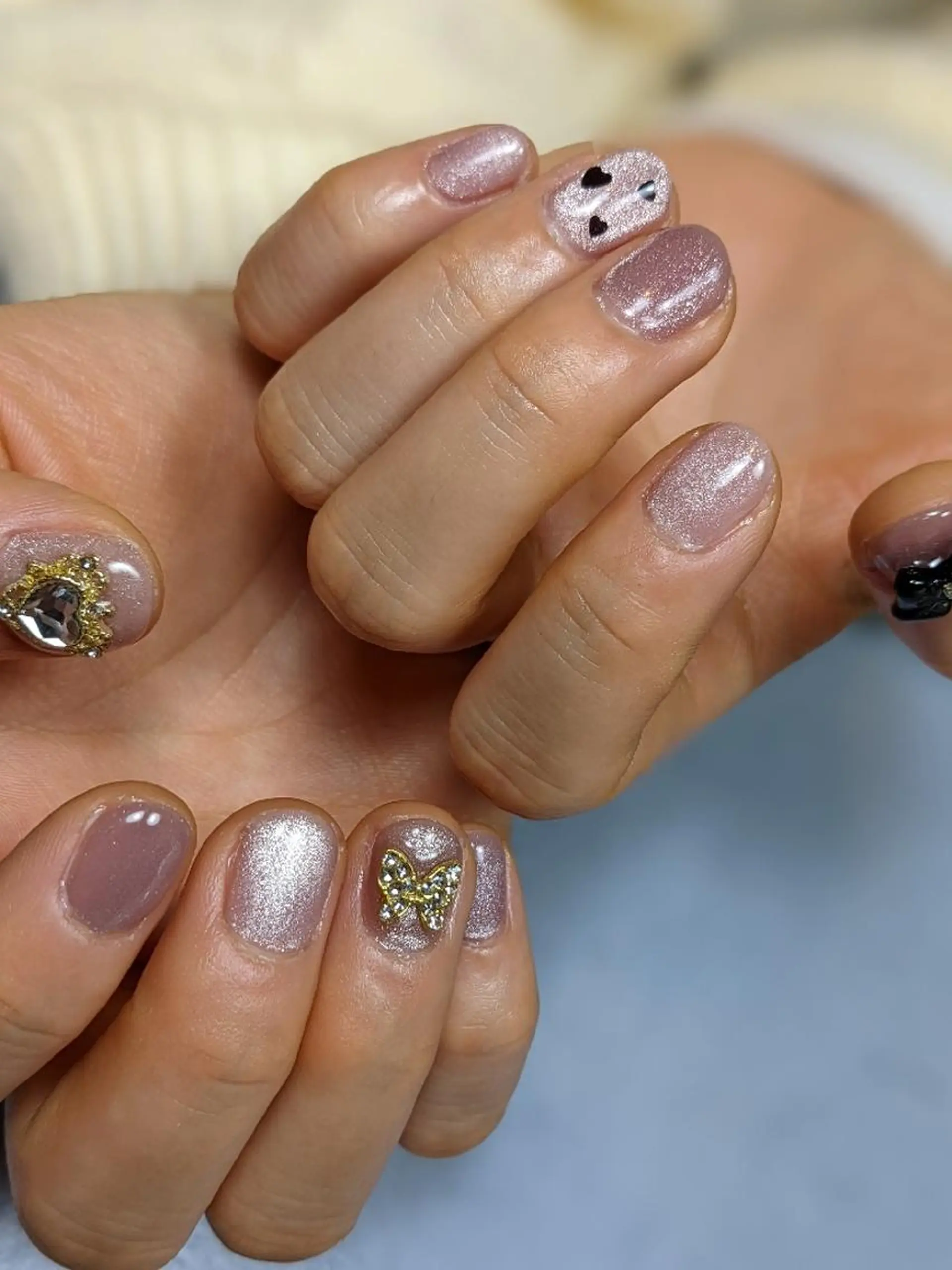 ネイル マグネットネイル ハンドネイル Nail SIRANGANAのネイルデザイン