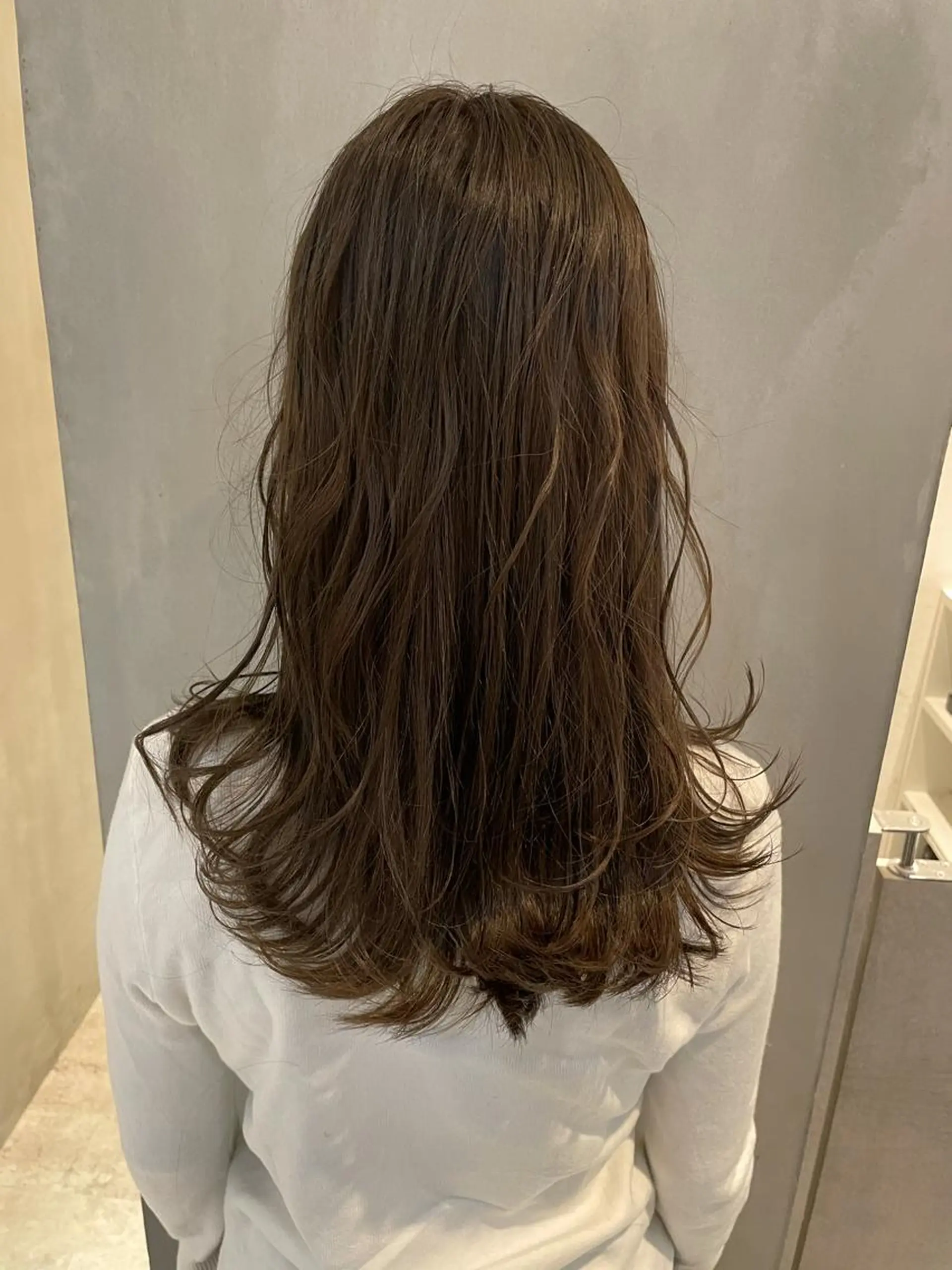 ロング 複雑履歴に対応ブリー チ無しダブルカラーのヘアスタイル