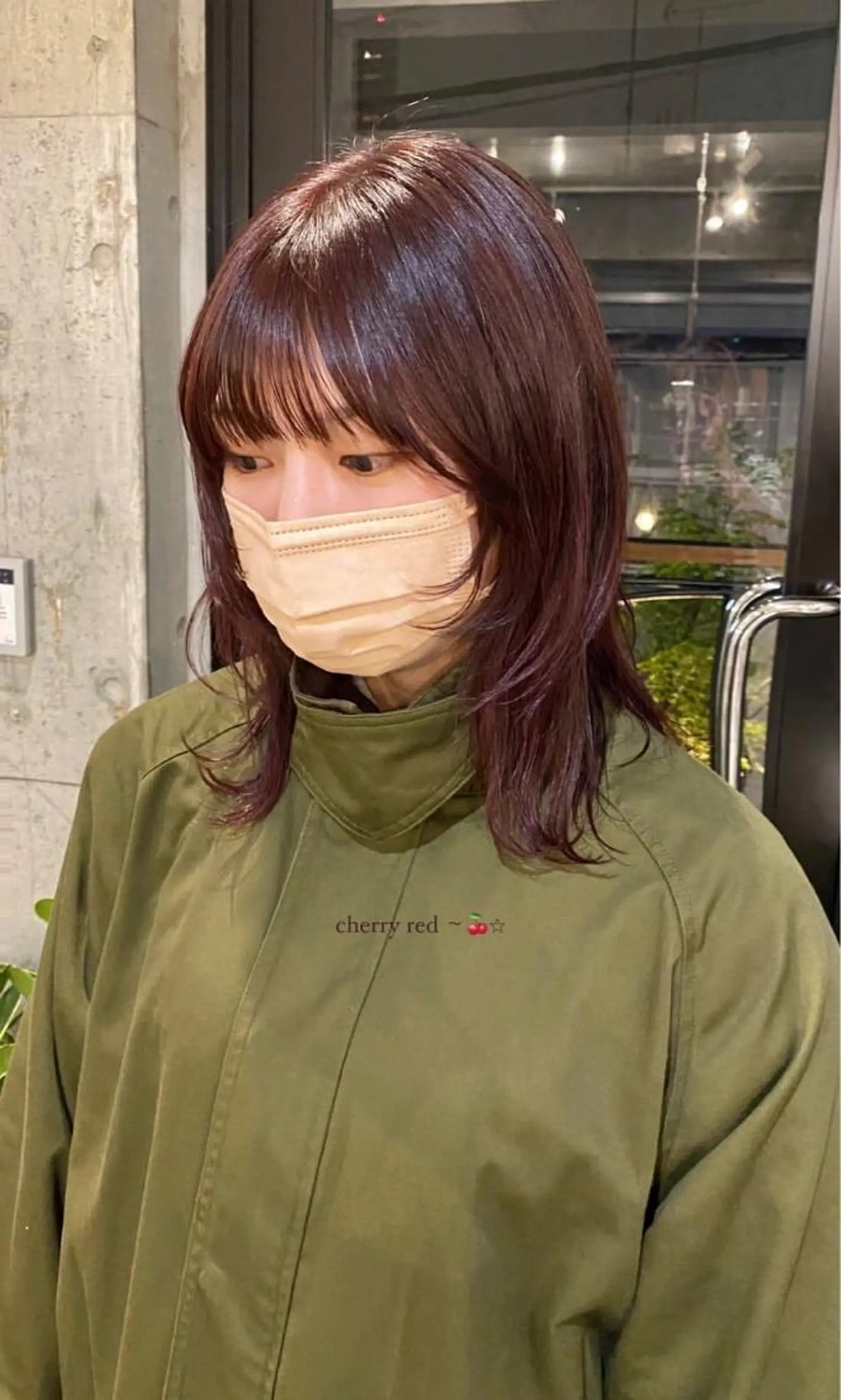 カラー 今福 彩海のヘアスタイル