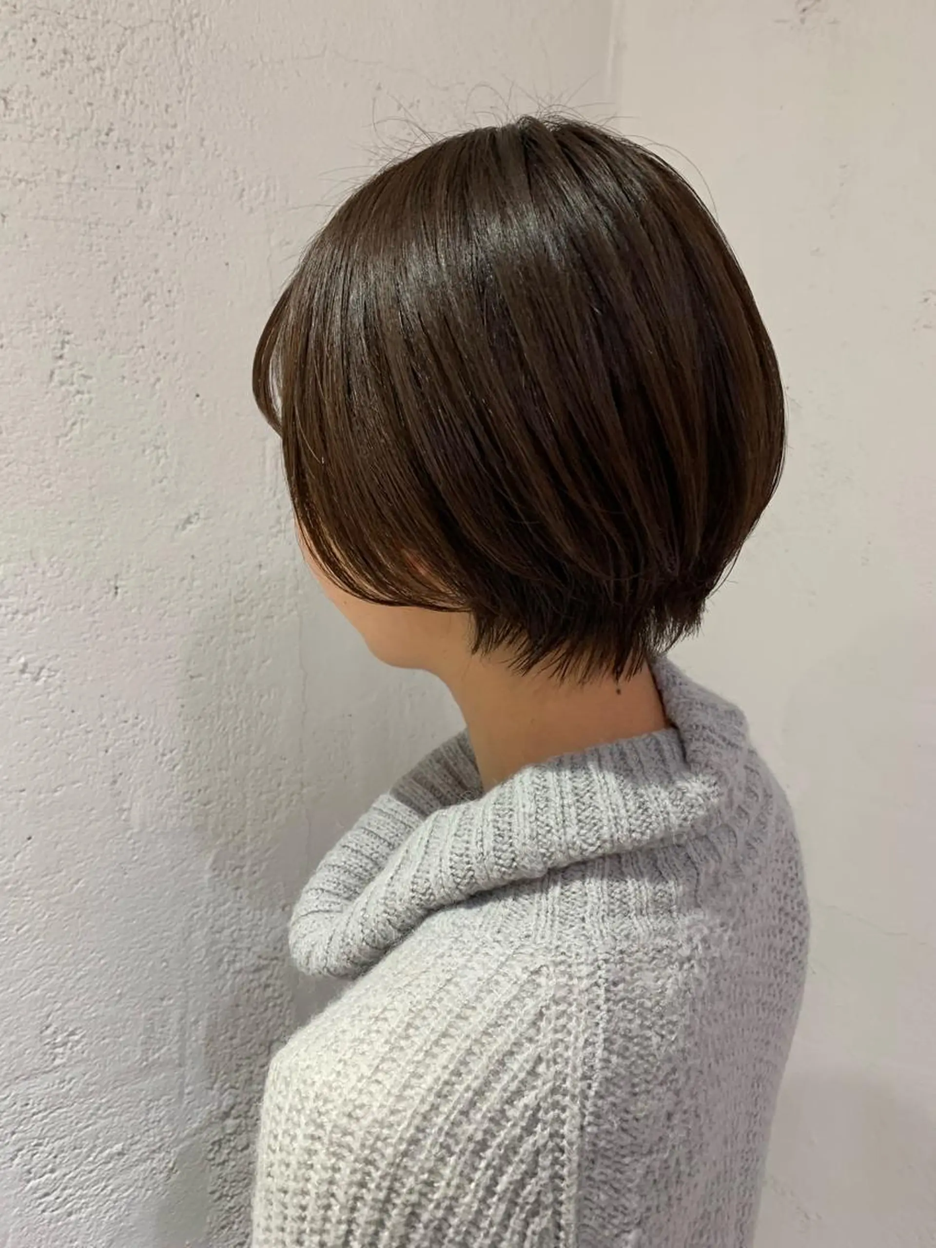 ショート ハンサムショート ショートヘア 🫧透明感カラー/ ボブ/小笠原汐海🪽のヘアスタイル