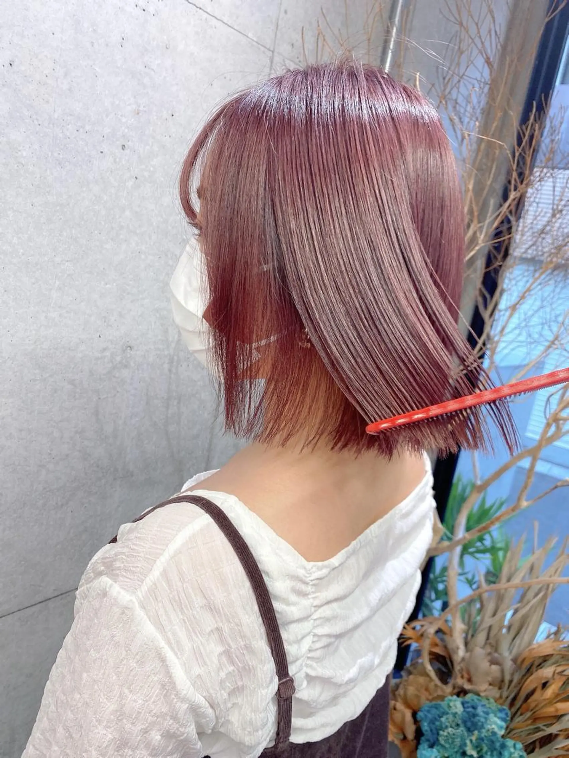 ショート カラー ハイトーンカラー ボブ kaho🧸 / 大人styleのヘアスタイル