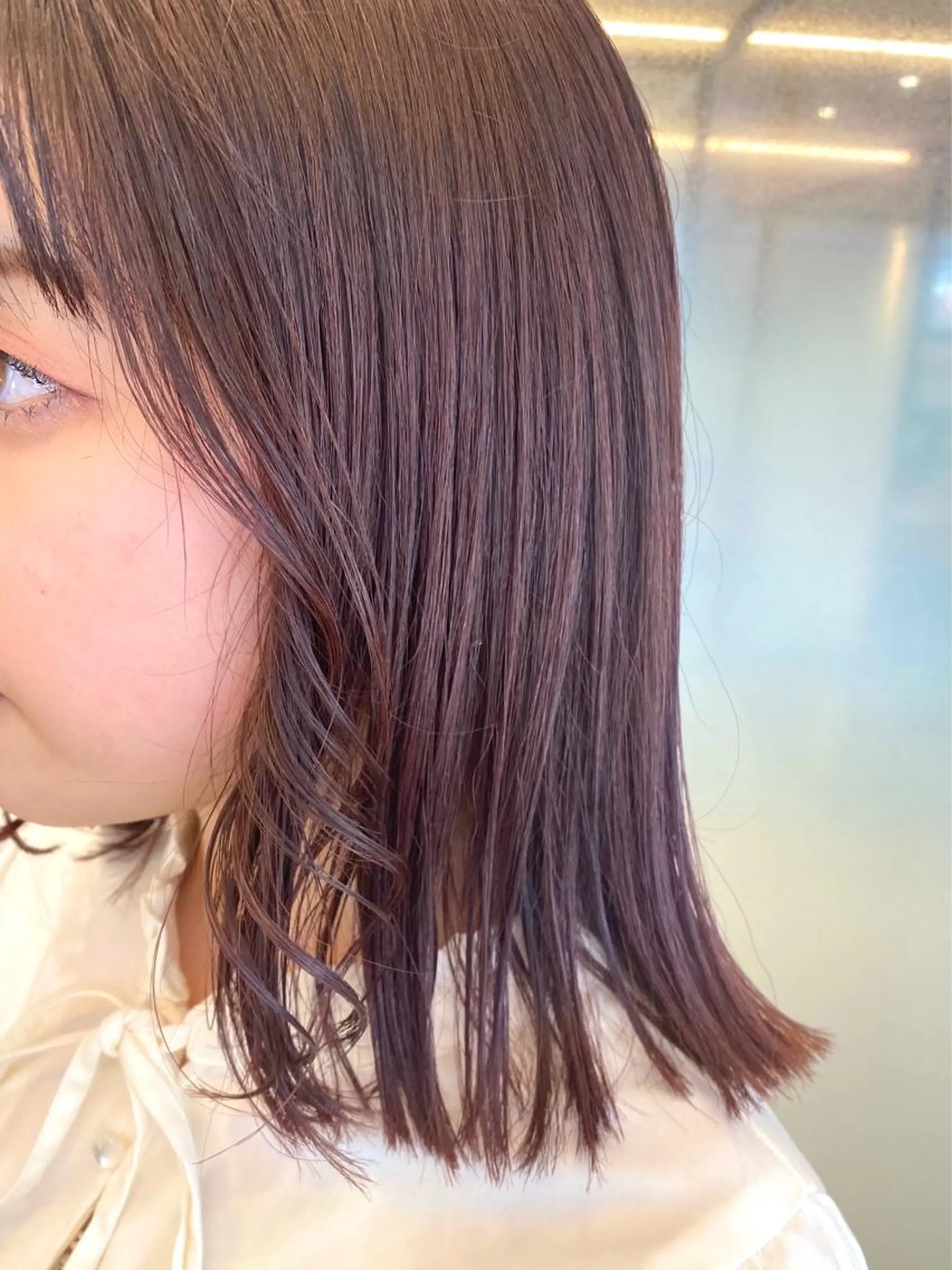 セミロング カラー 🌈🌸あおき みちる🌟💗のヘアスタイル