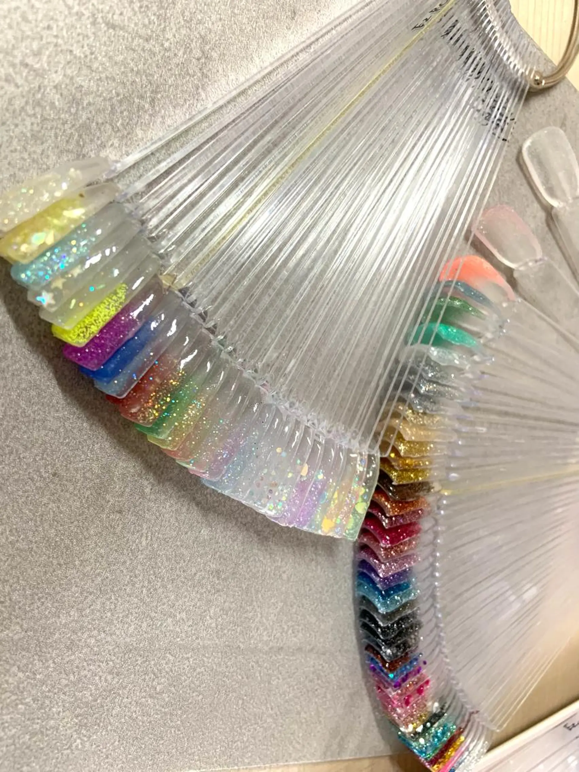 ネイル ラメ(グリッター) スカルプネイル extranails ／lemellaのネイルデザイン