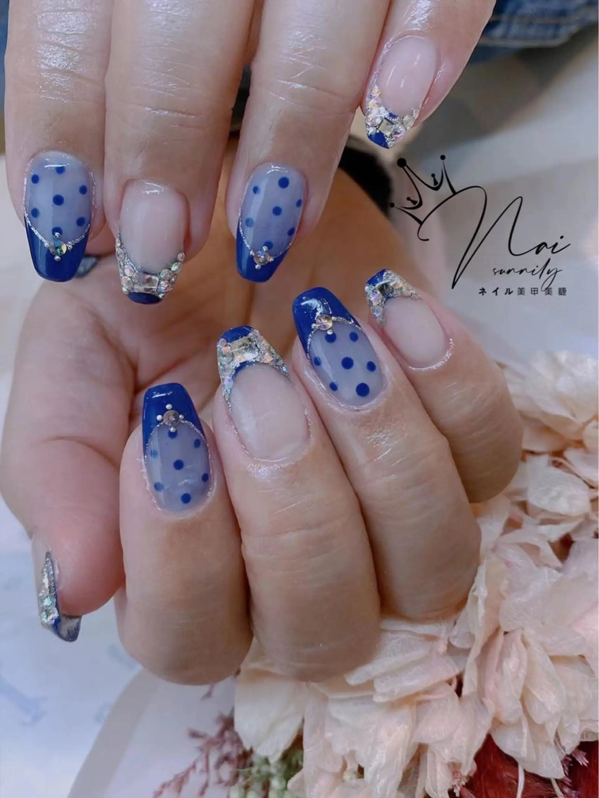 ネイル 長さだし専門店 M2　rikaのネイルデザイン