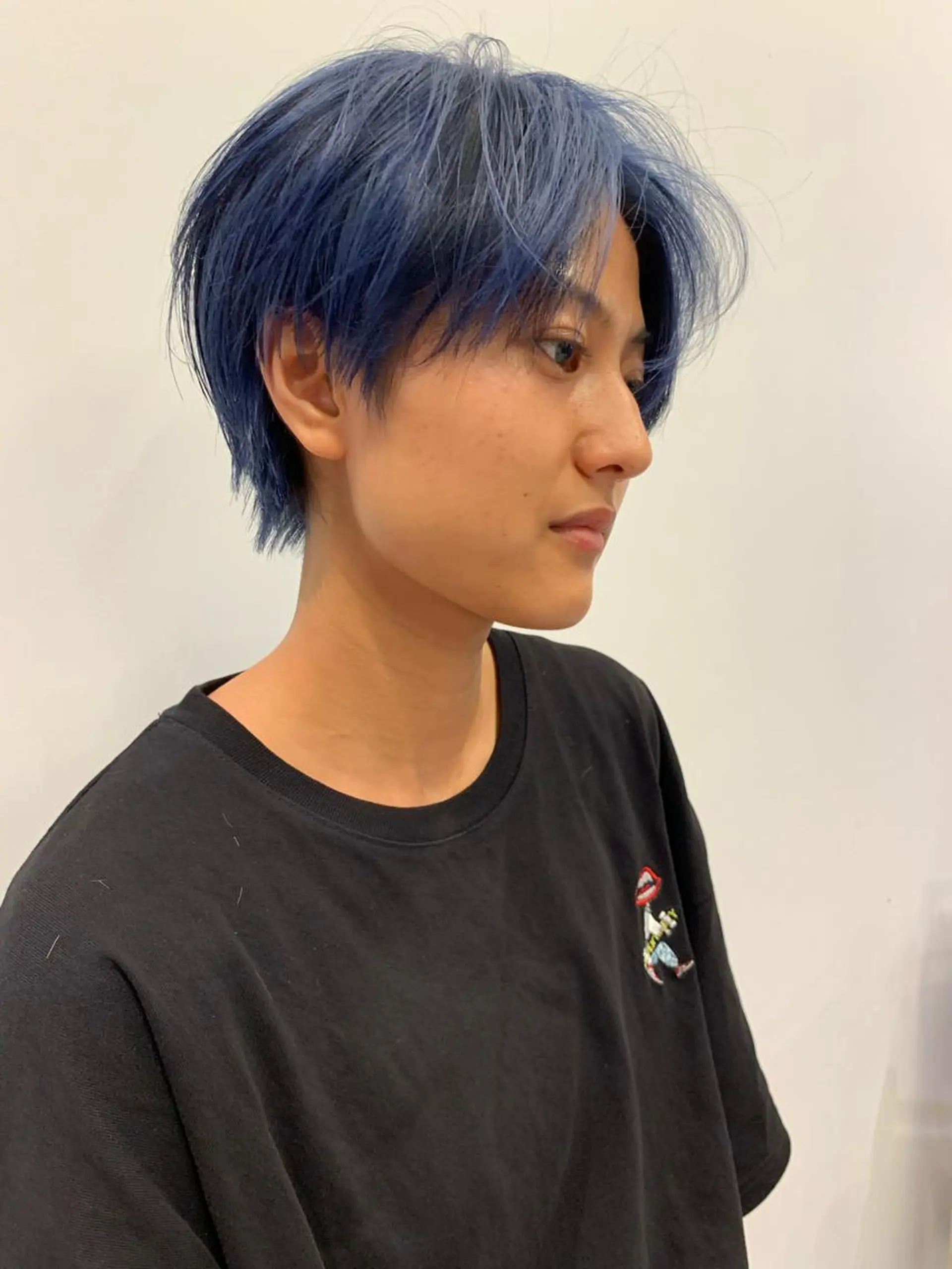 ショート カラー カット ヘアカラー 似合わせウルフ/ レイヤー/山本祐輔のヘアスタイル