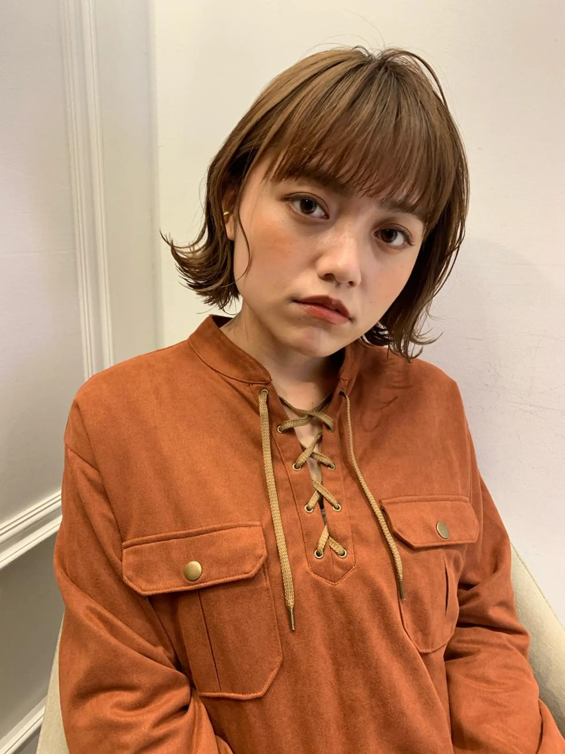 ショート カラー ヘアカラー トリートメント ブルーモスクTOKYO所属・🌿ブルーモスク TOKYO🌿のヘアスタイル