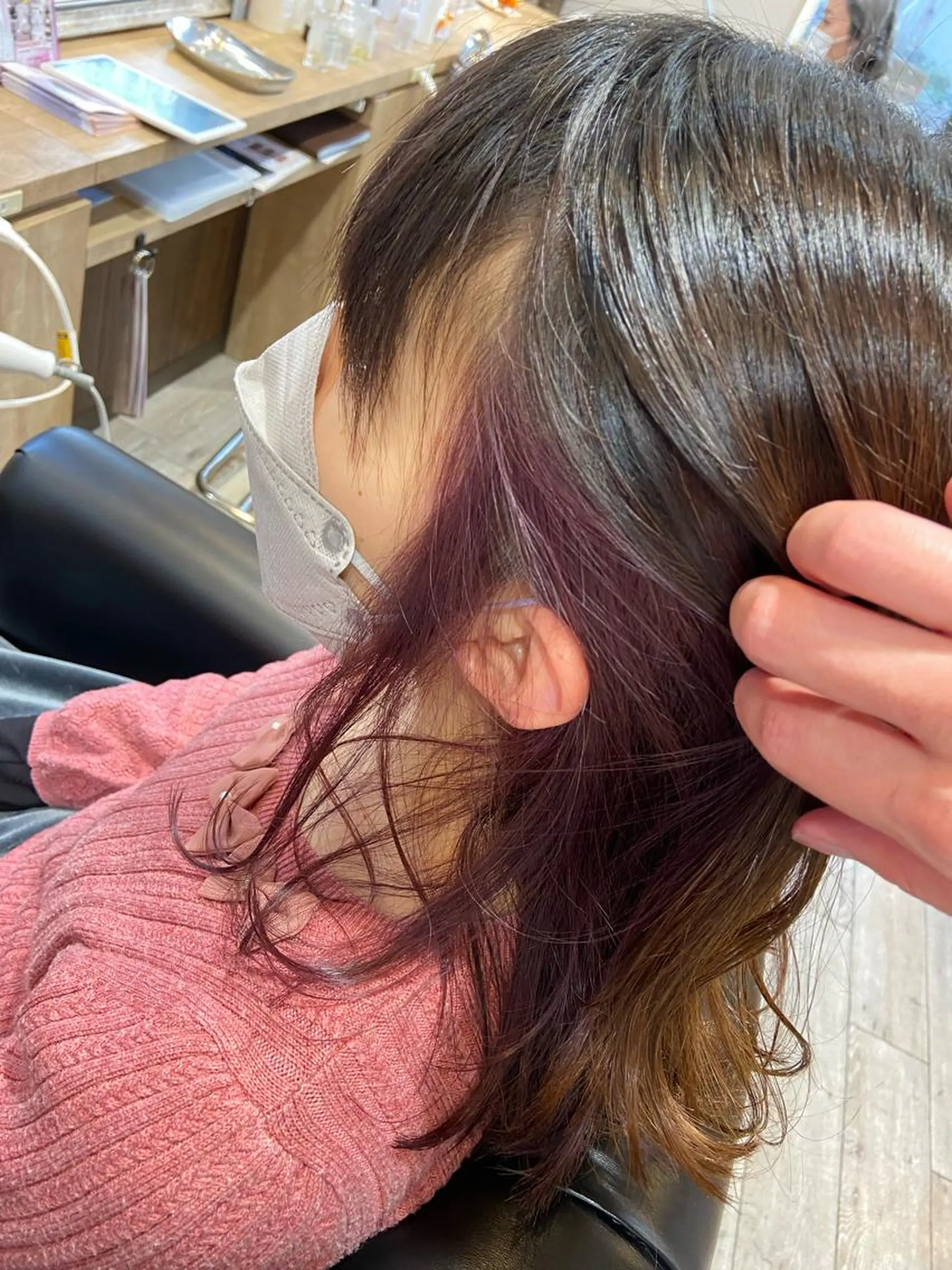 カラー 🪼高評価🪼 💎柴崎の藤咲💎のヘアスタイル