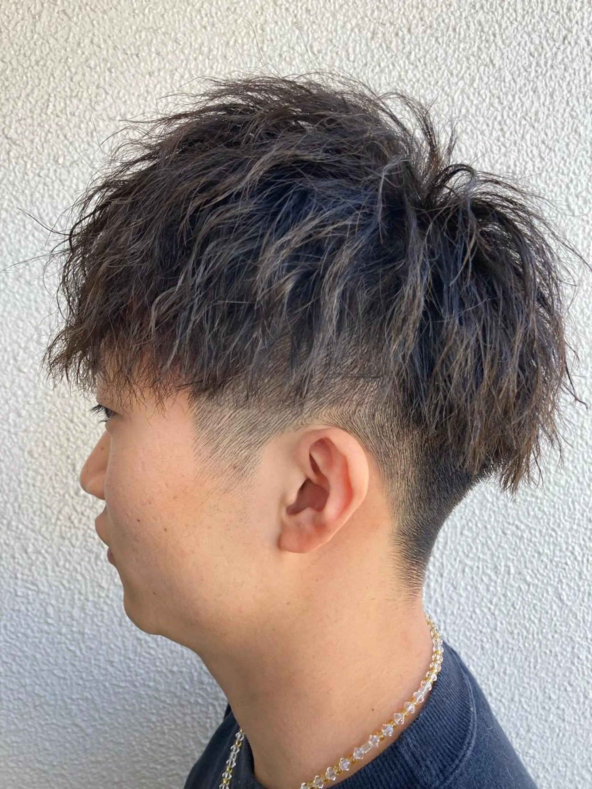 ショート パーマ メンズ メンズパーマ メンズツイストパーマ ツイストパーマ カット パーマ To-kai所属・内村 純也のヘアスタイル
