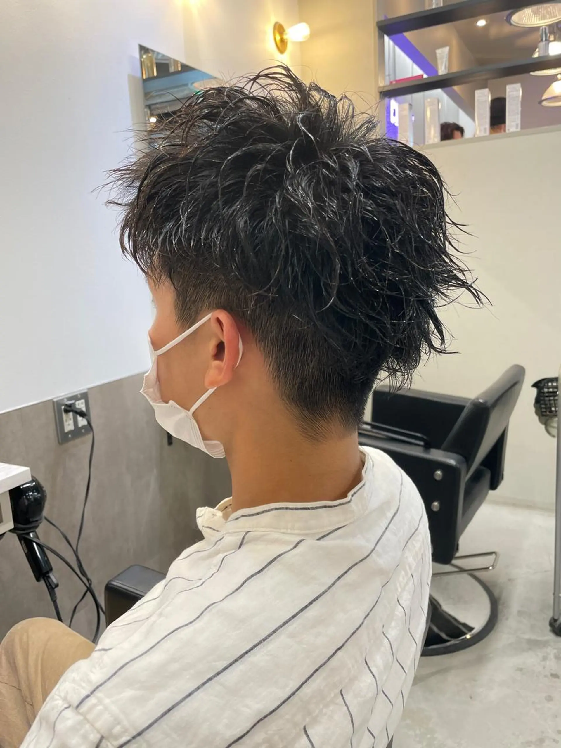 パーマ メンズ カット パーマ 福永速人 /メンズパーマのヘアスタイル