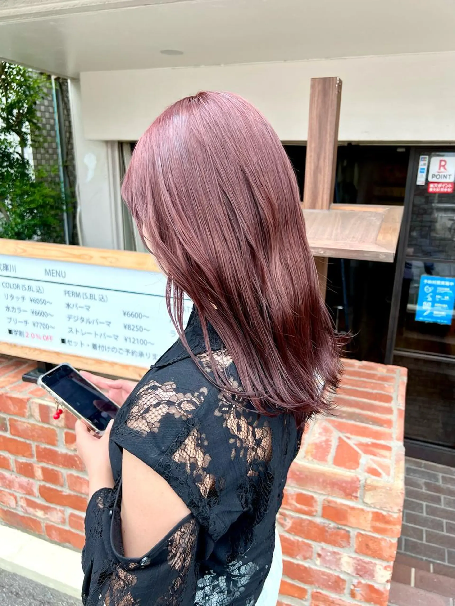 ロング カラー ブリーチ ケアブリーチ ダブルカラー ハイライトカラー イルミナカラー ✂︎透明感カラー特化 /日和優真✂︎のヘアスタイル