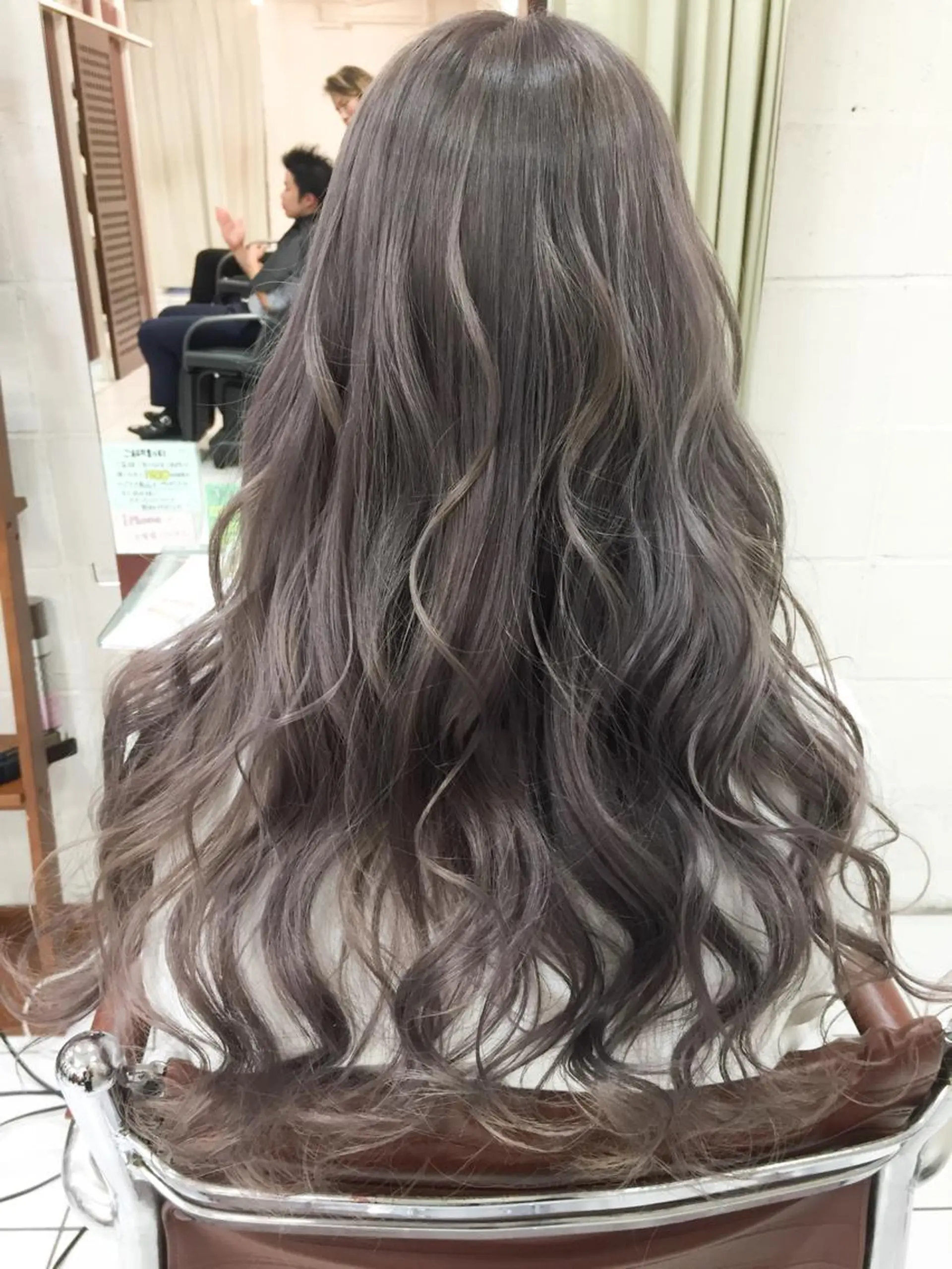 ロング カラー モテ髪透明感❤️ デイズヘアカラーのヘアスタイル