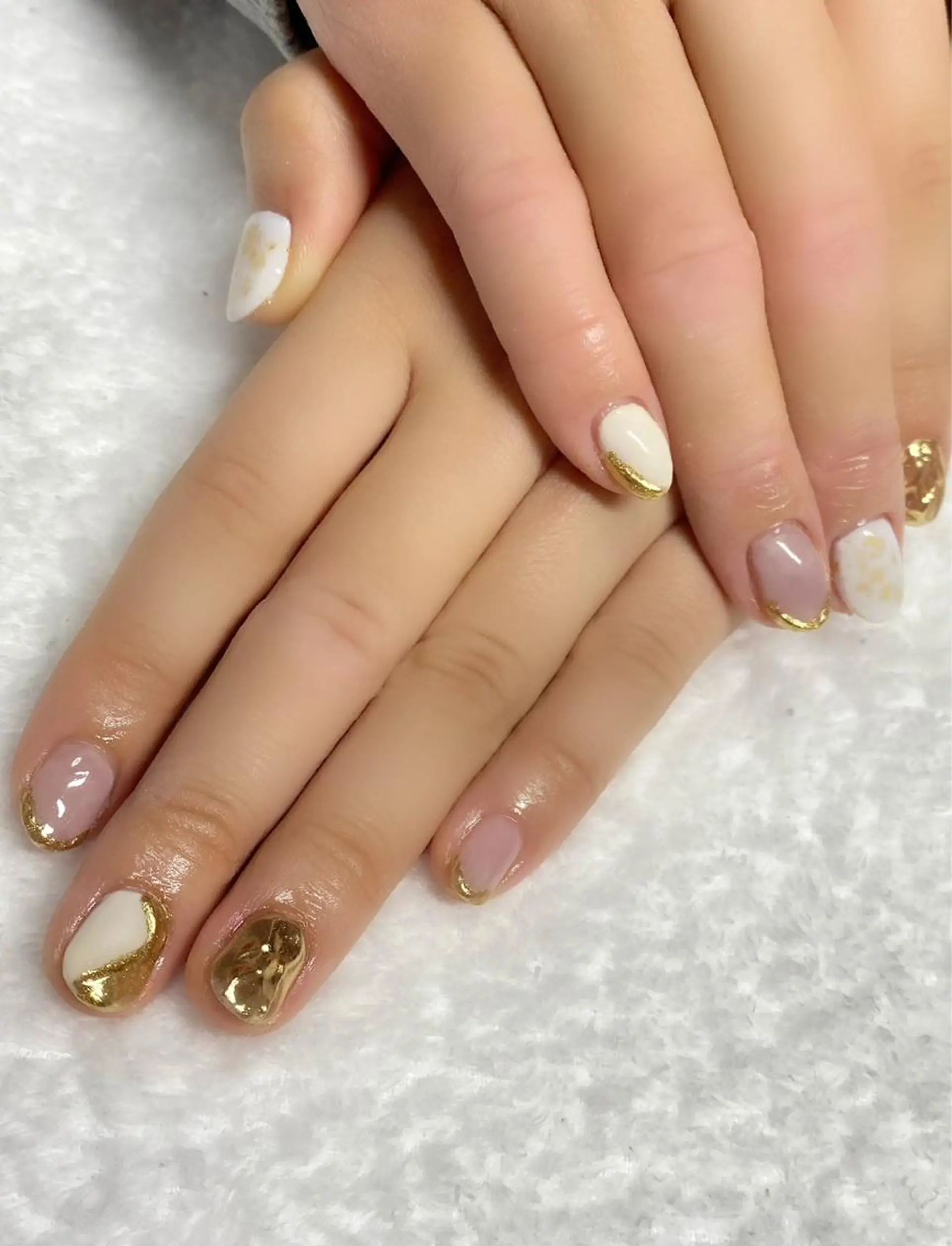 ネイル 持ち込み ハンドネイル Marina Yamagataのネイルデザイン