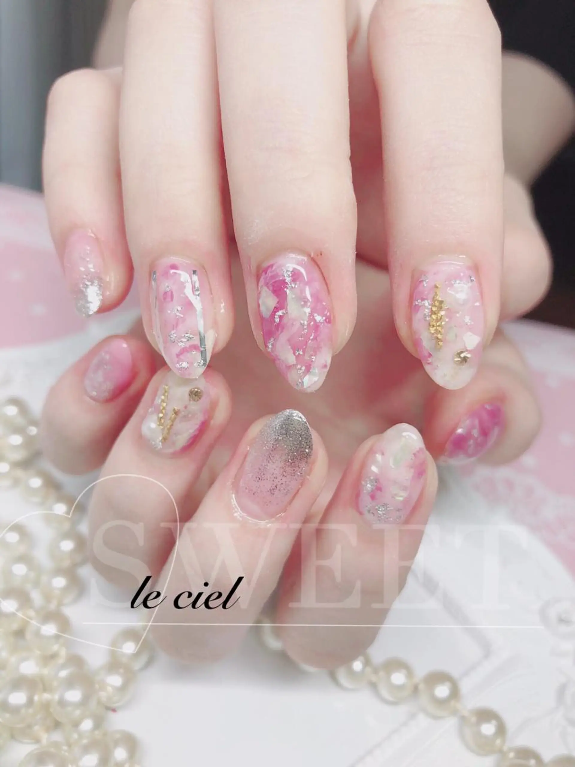 ネイル ハンドネイル Naka Rieのネイルデザイン