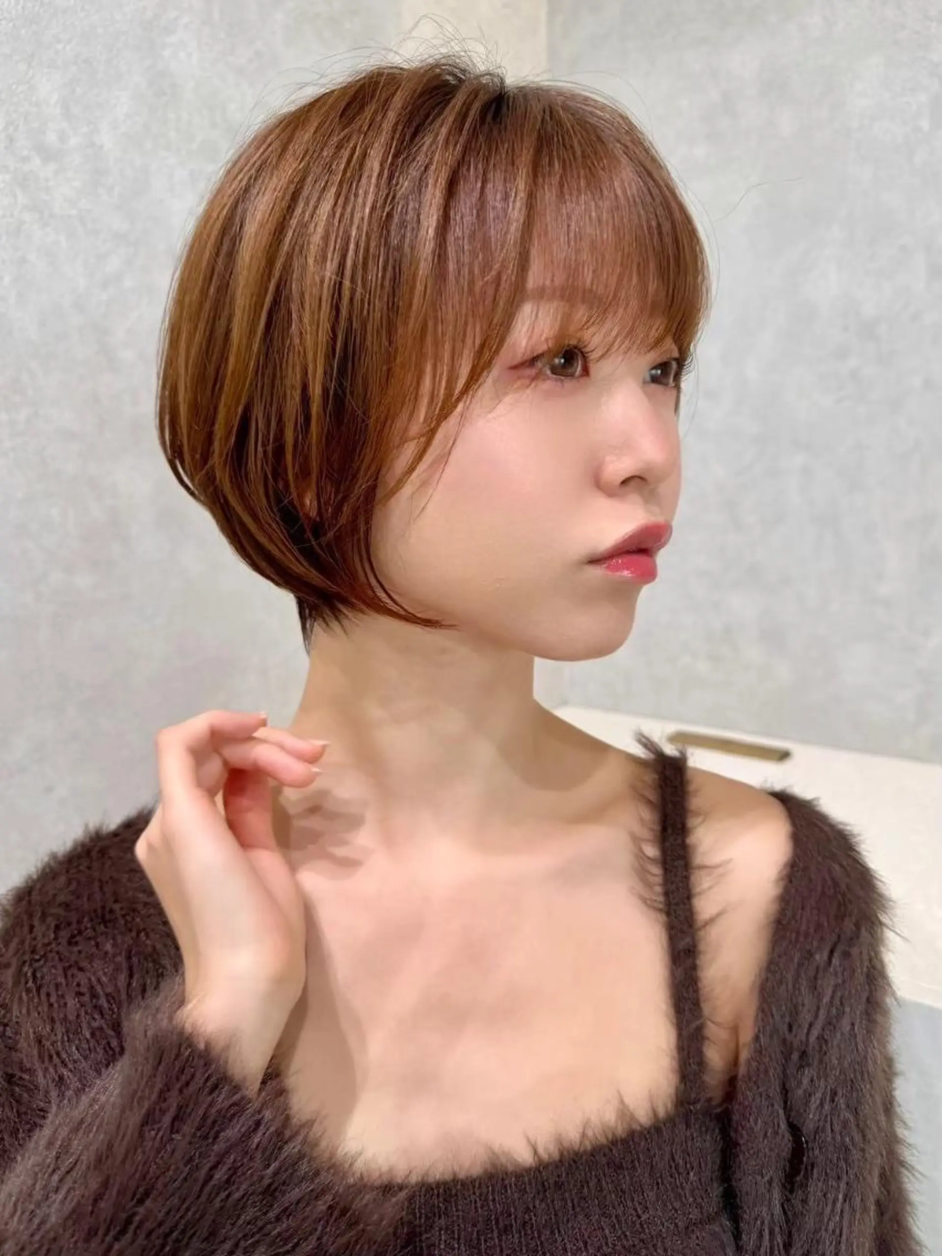 ショート くびれヘア ショート✂️ボブ✂️ 💎Ash茗荷谷💎のヘアスタイル