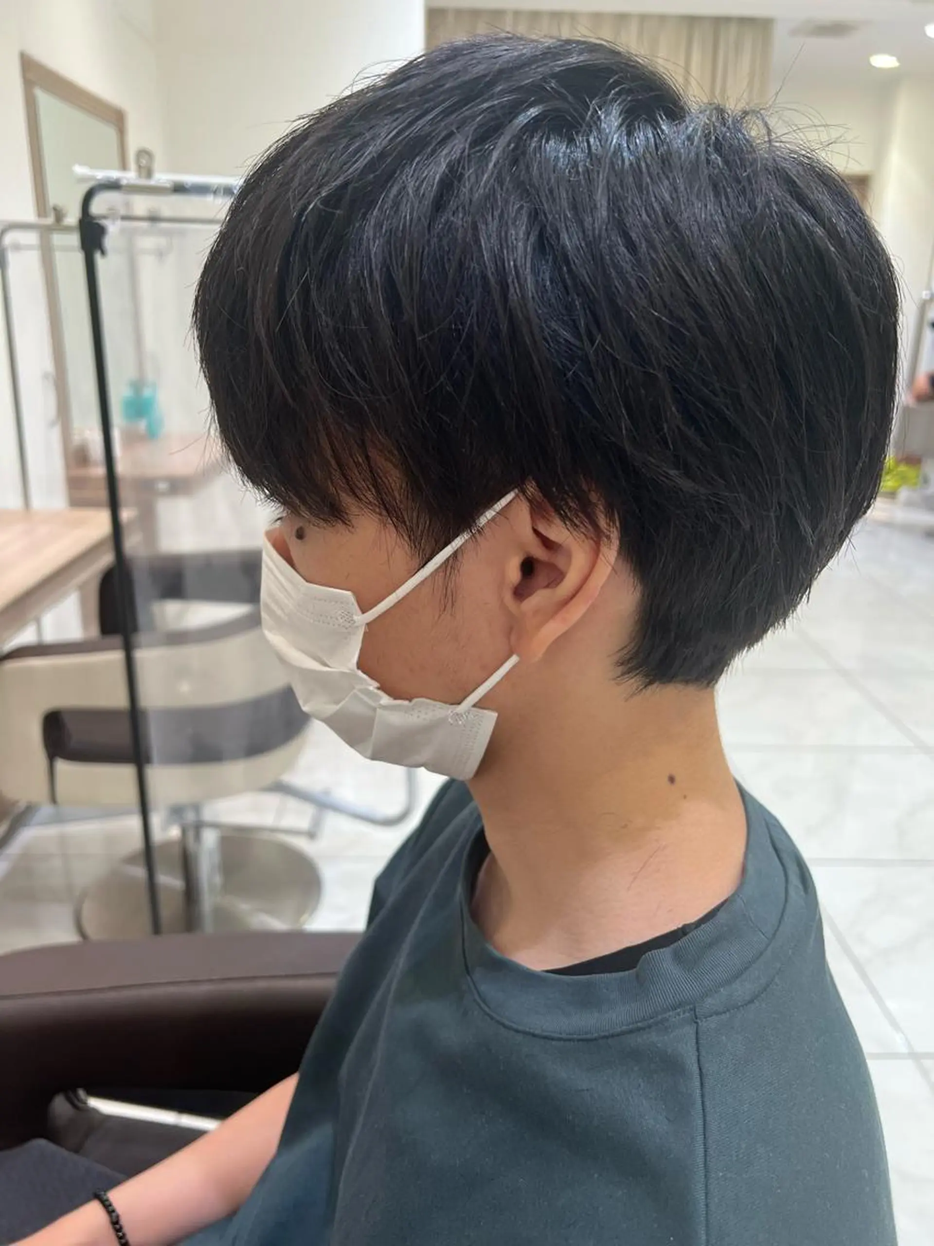 メンズ 顔周り/韓国レイヤー junkaのヘアスタイル