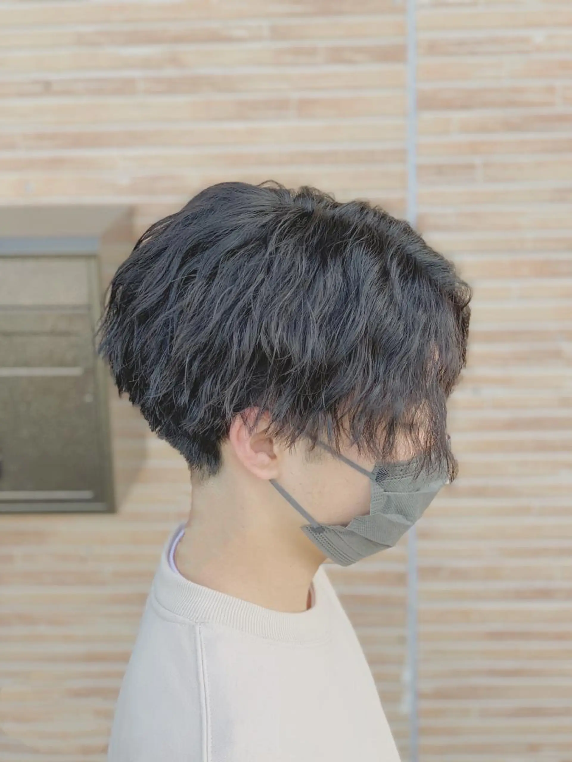 ショート メンズスタイル バレイヤージュ　齋藤のヘアスタイル