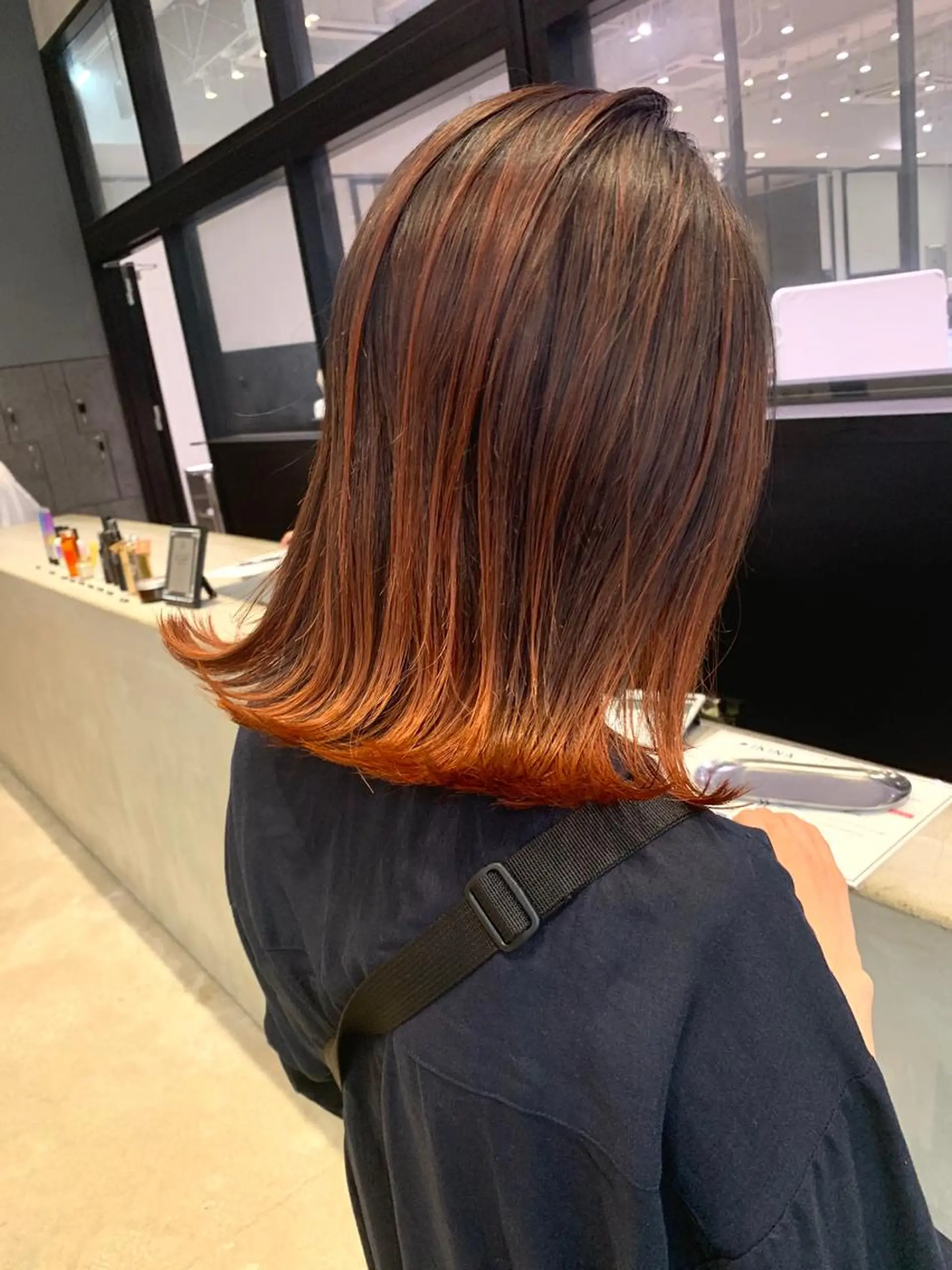 ミディアム yui .のヘアスタイル