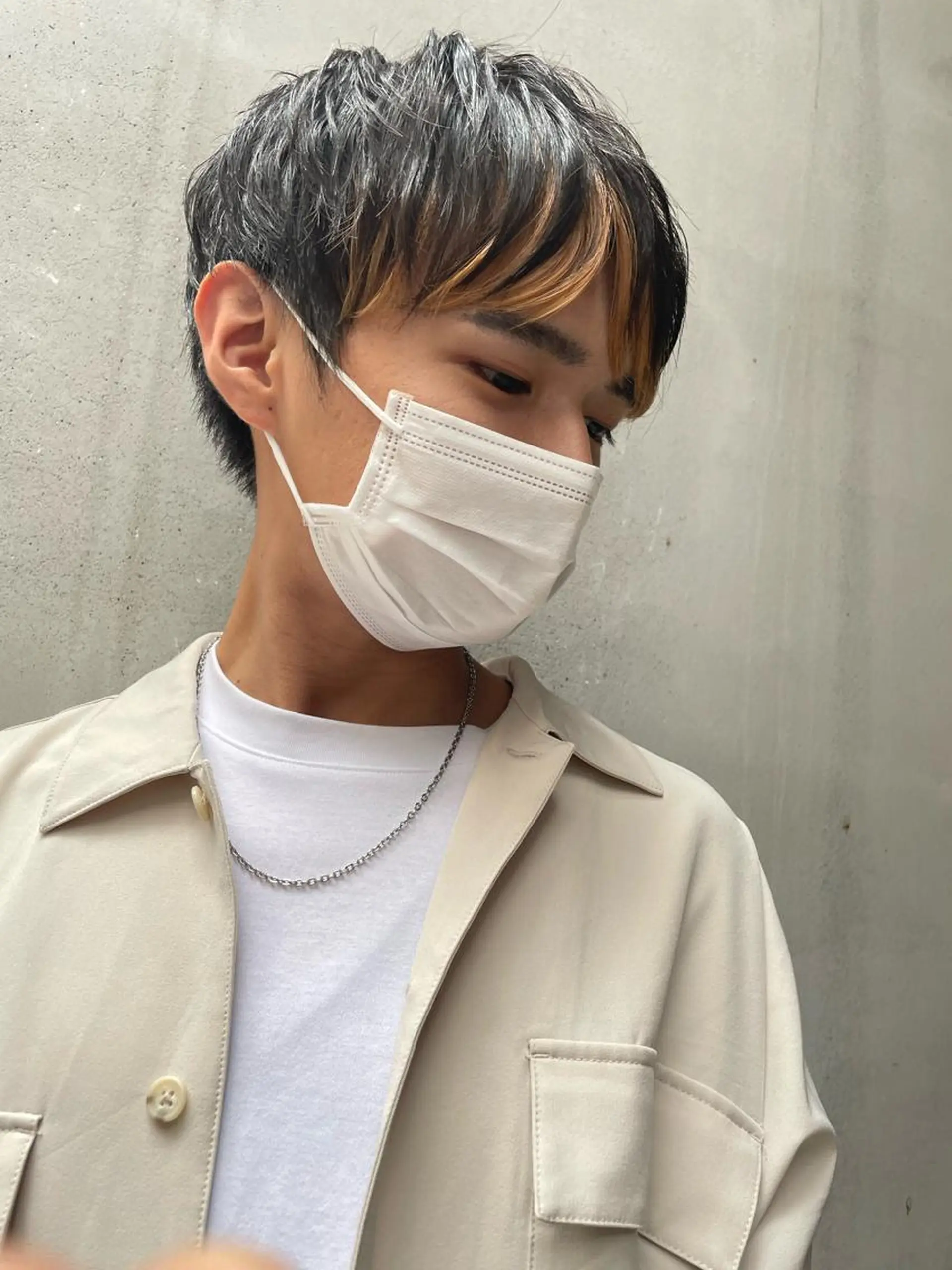 ショート メンズ 京都美容師 塩のヘアスタイル