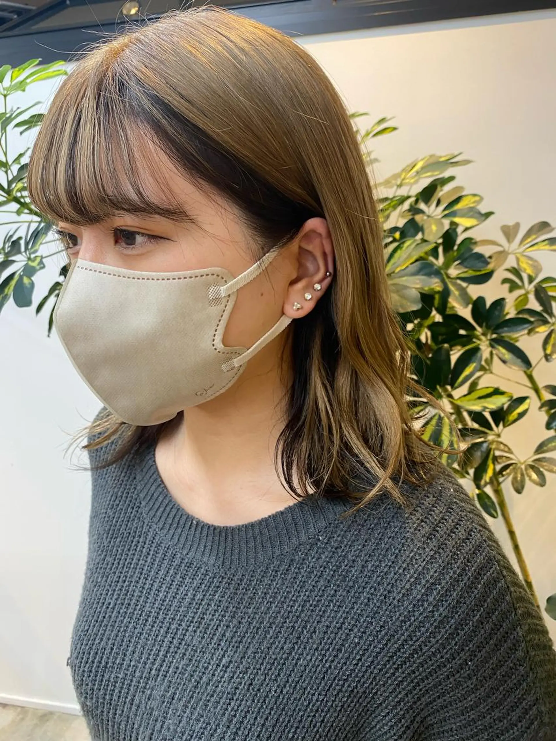 ミディアム カラー 🌼ハイライト透明感 🌼maiのヘアスタイル