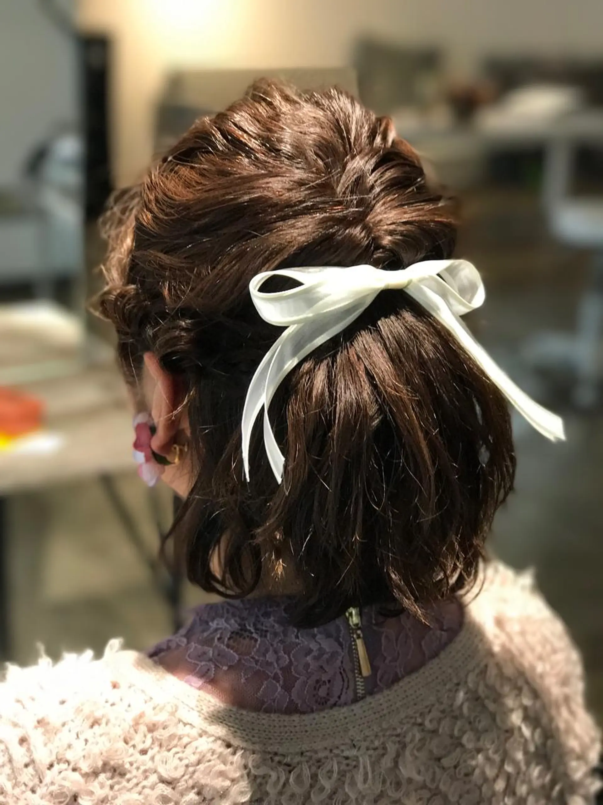 ミディアム ヘアアレンジ 🌈ディレクター🌈 徳松優希のヘアスタイル