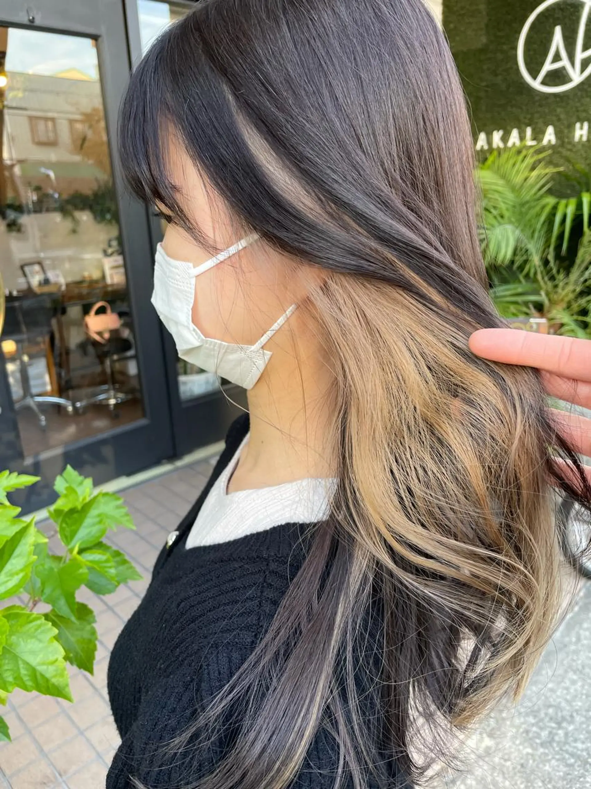 ロング カラー カット ヘアカラー トリートメント AKALA HAIR 西宮店 Juriのヘアスタイル