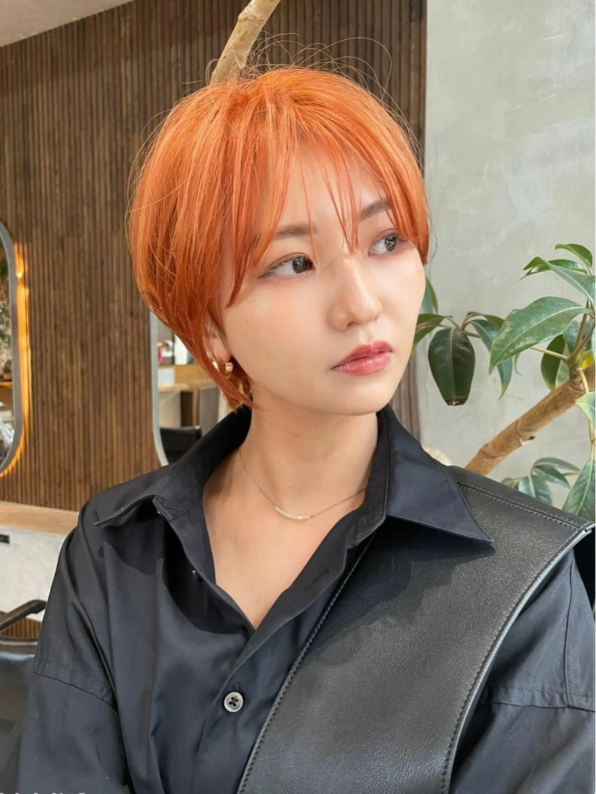 ショート カラー カット ヘアカラー トリートメント 🉐レイヤー/塩見 弘樹🉐渋谷のヘアスタイル