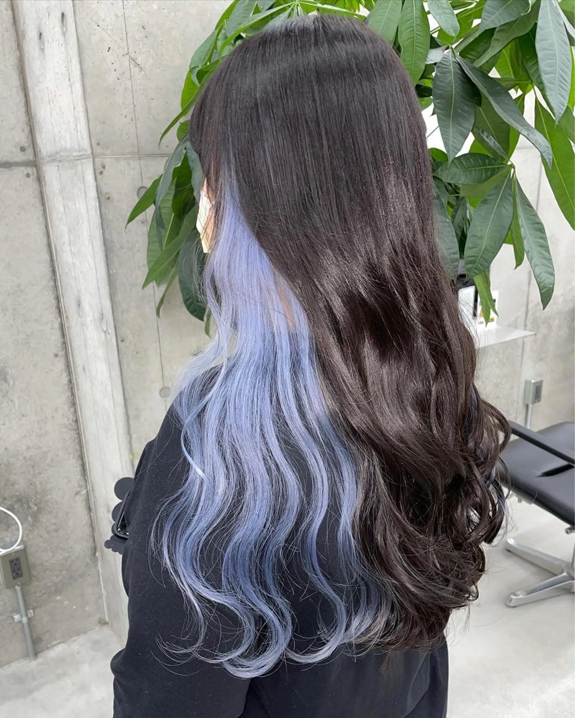 ロング 手島 カミラのヘアスタイル