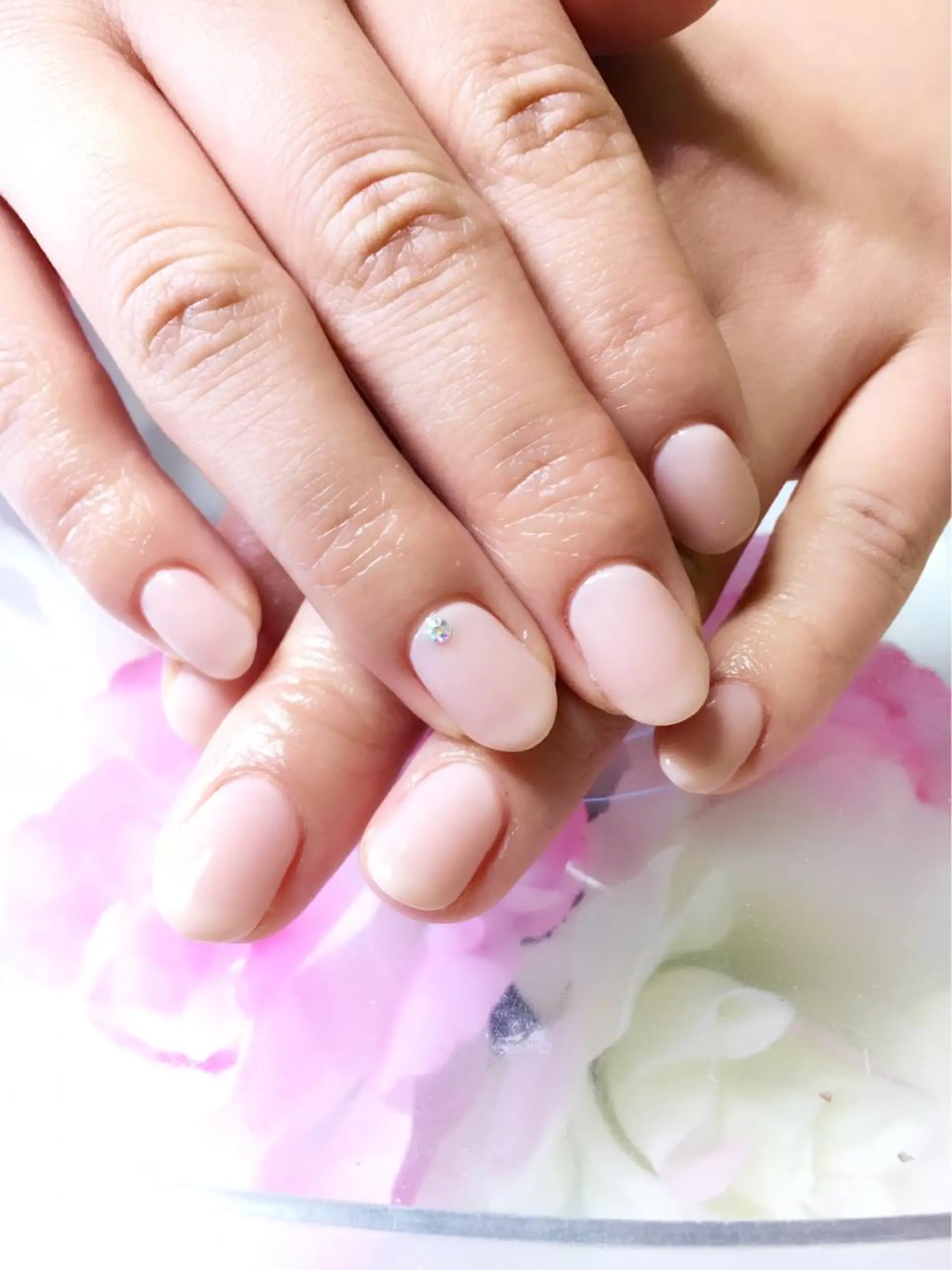 ネイル 成人式 フットネイル ジェルネイル ミラーネイル パラジェル clover nailのネイルデザイン