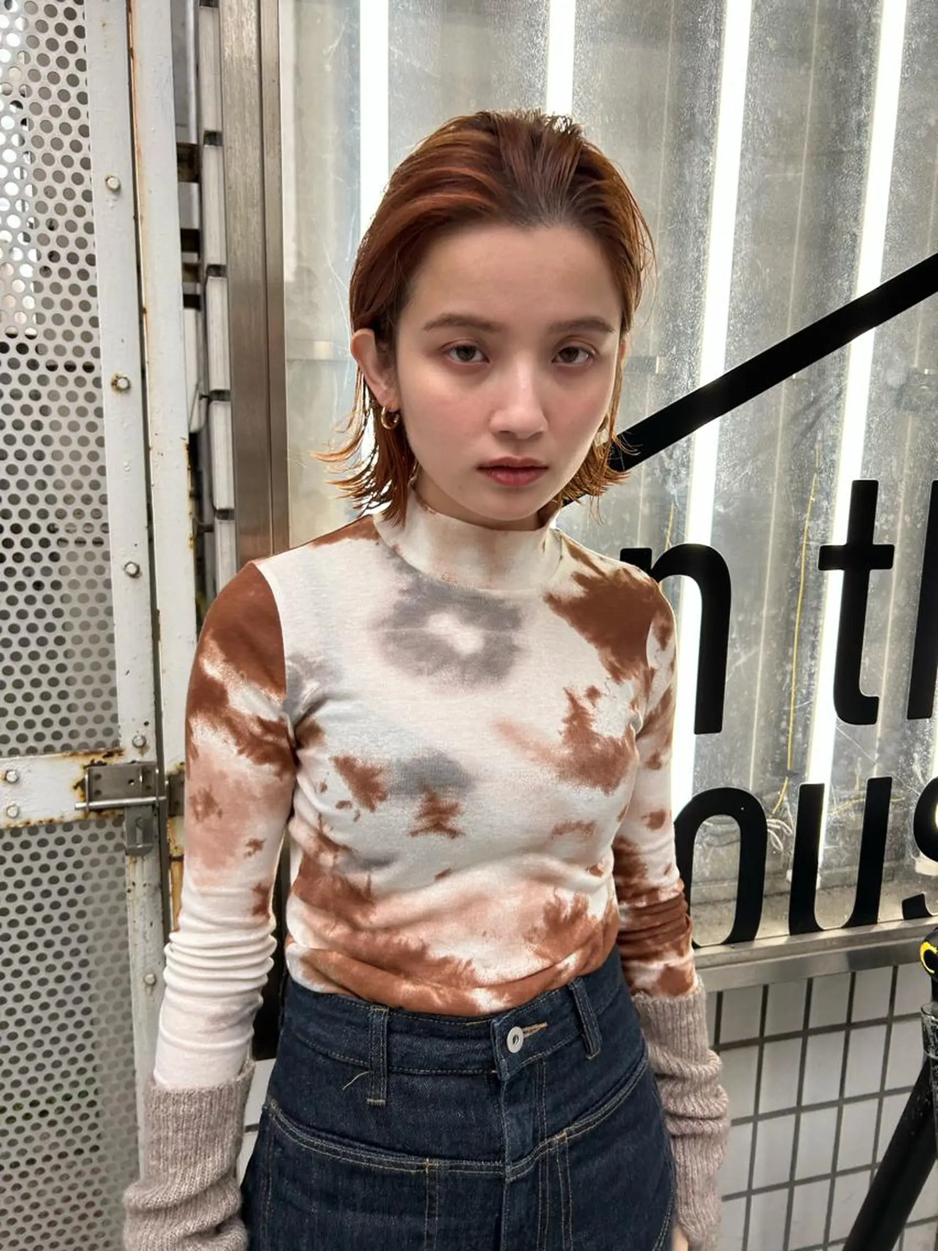 ミディアム カラー 一ノ瀬 暁のヘアスタイル