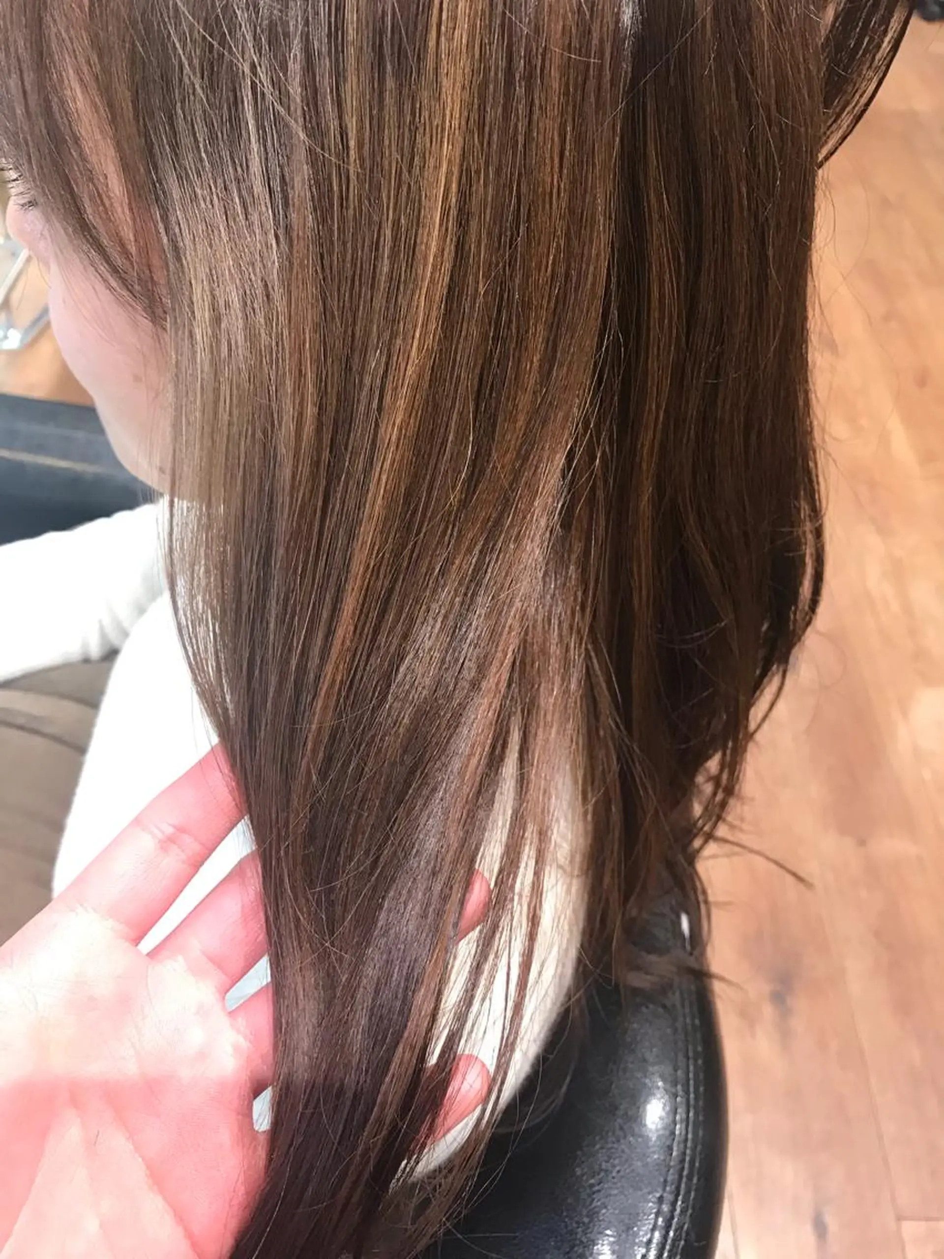 ロング カラー アザマ　ヤスカツ _rosso 川口のヘアスタイル