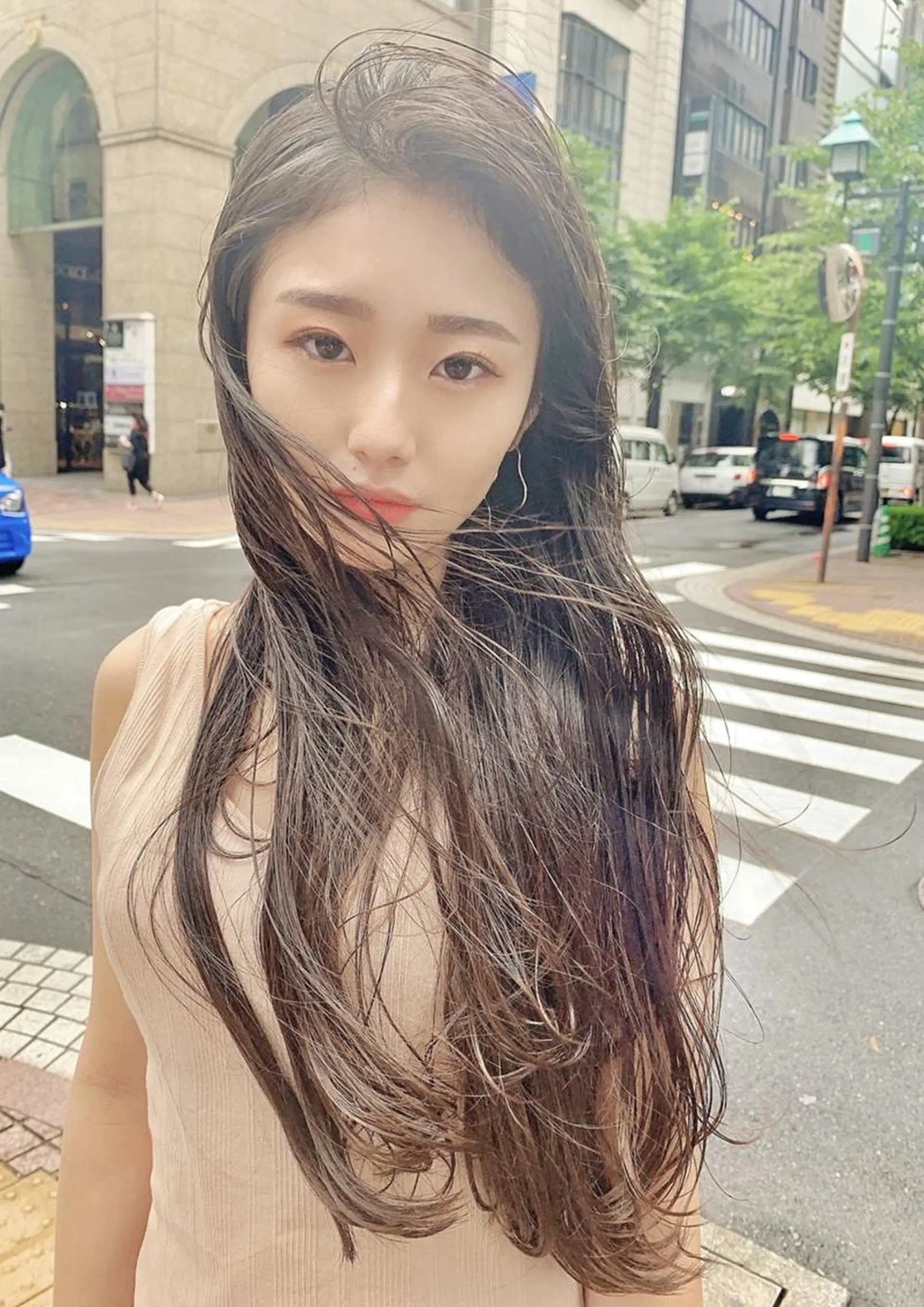 カラー ロング 【公式】amble luxe 中野のヘアスタイル