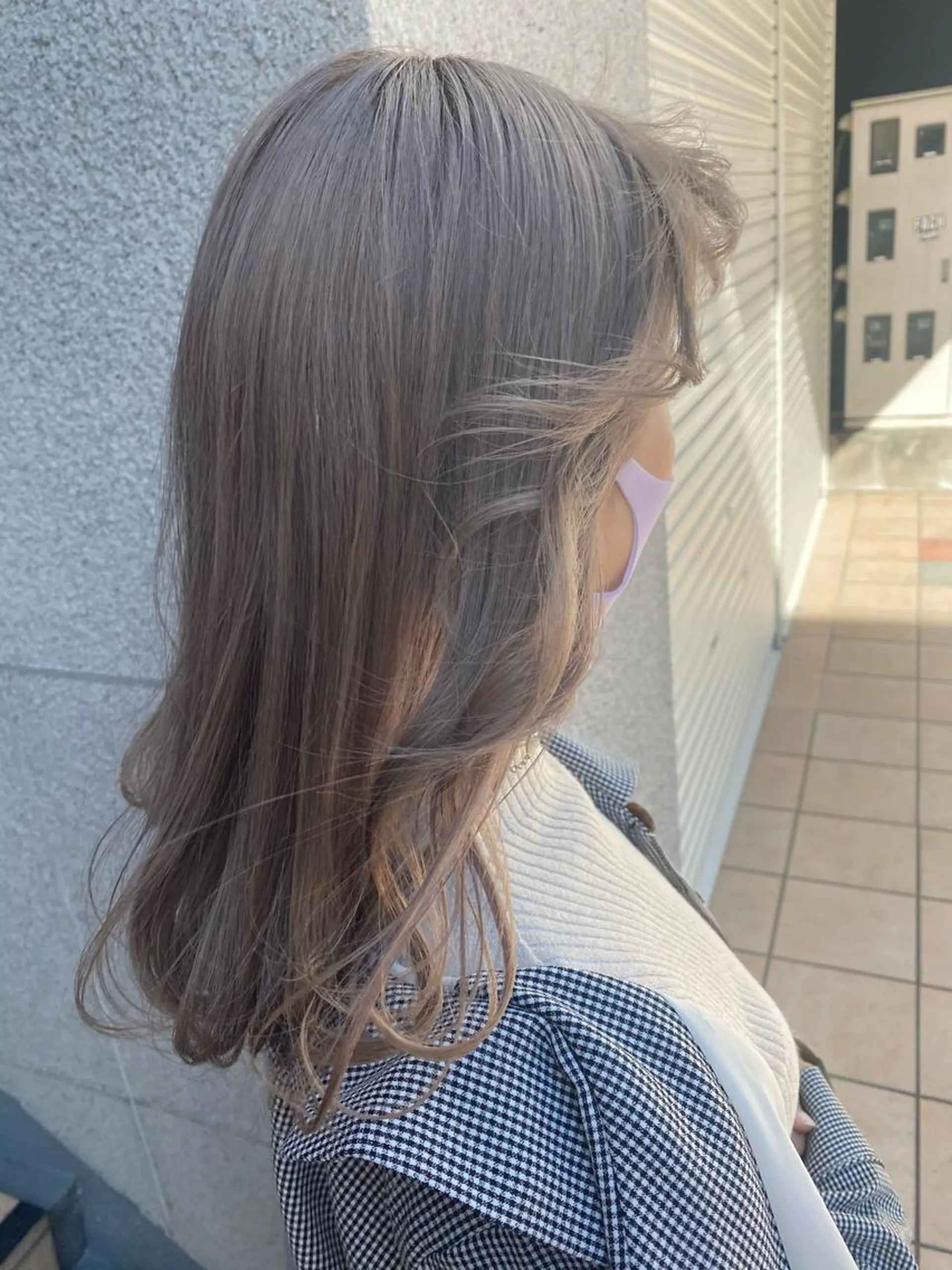 セミロング カラー 💗💗韓国レイヤー yu-ki💗💗のヘアスタイル