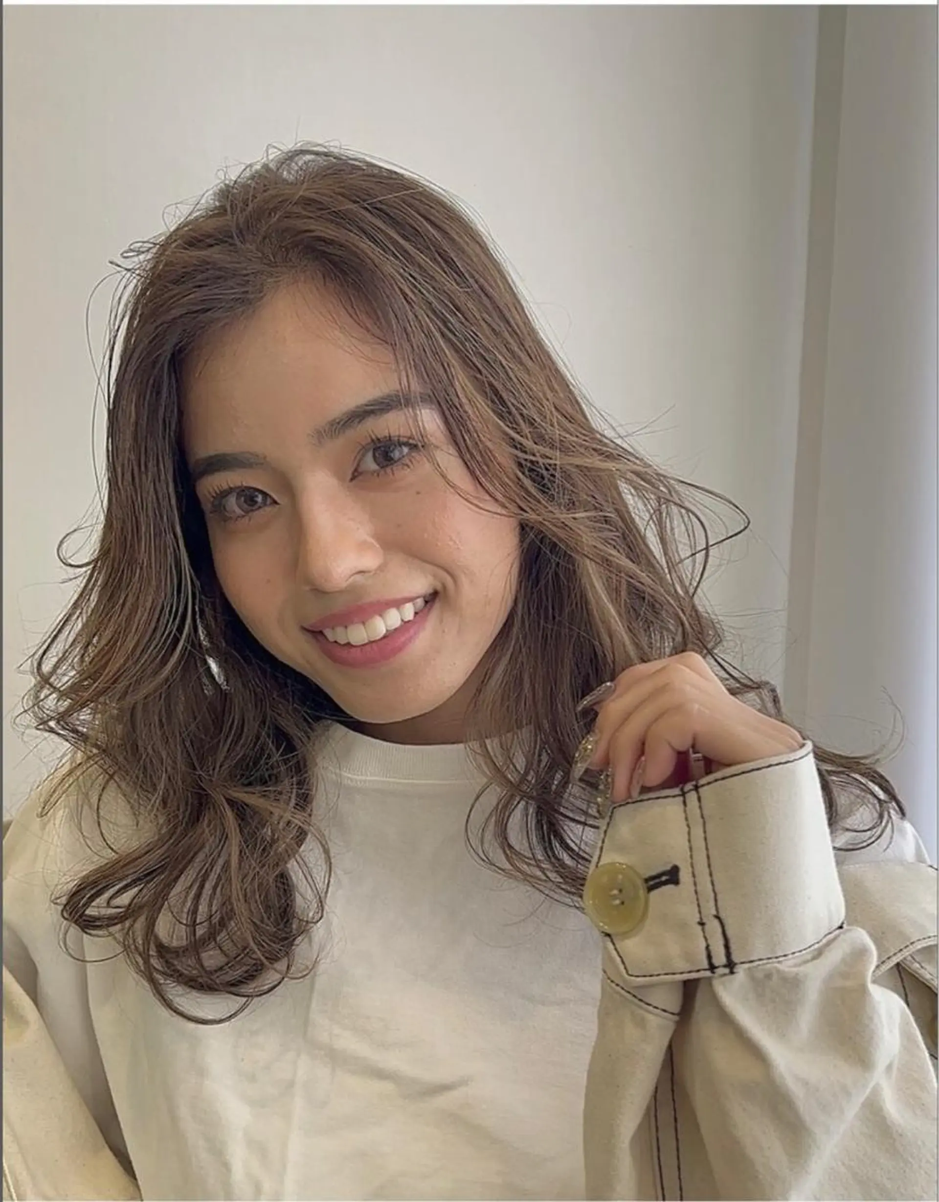 ロング カラー カット ヘアカラー トリートメント Libelle hair salonのヘアスタイル