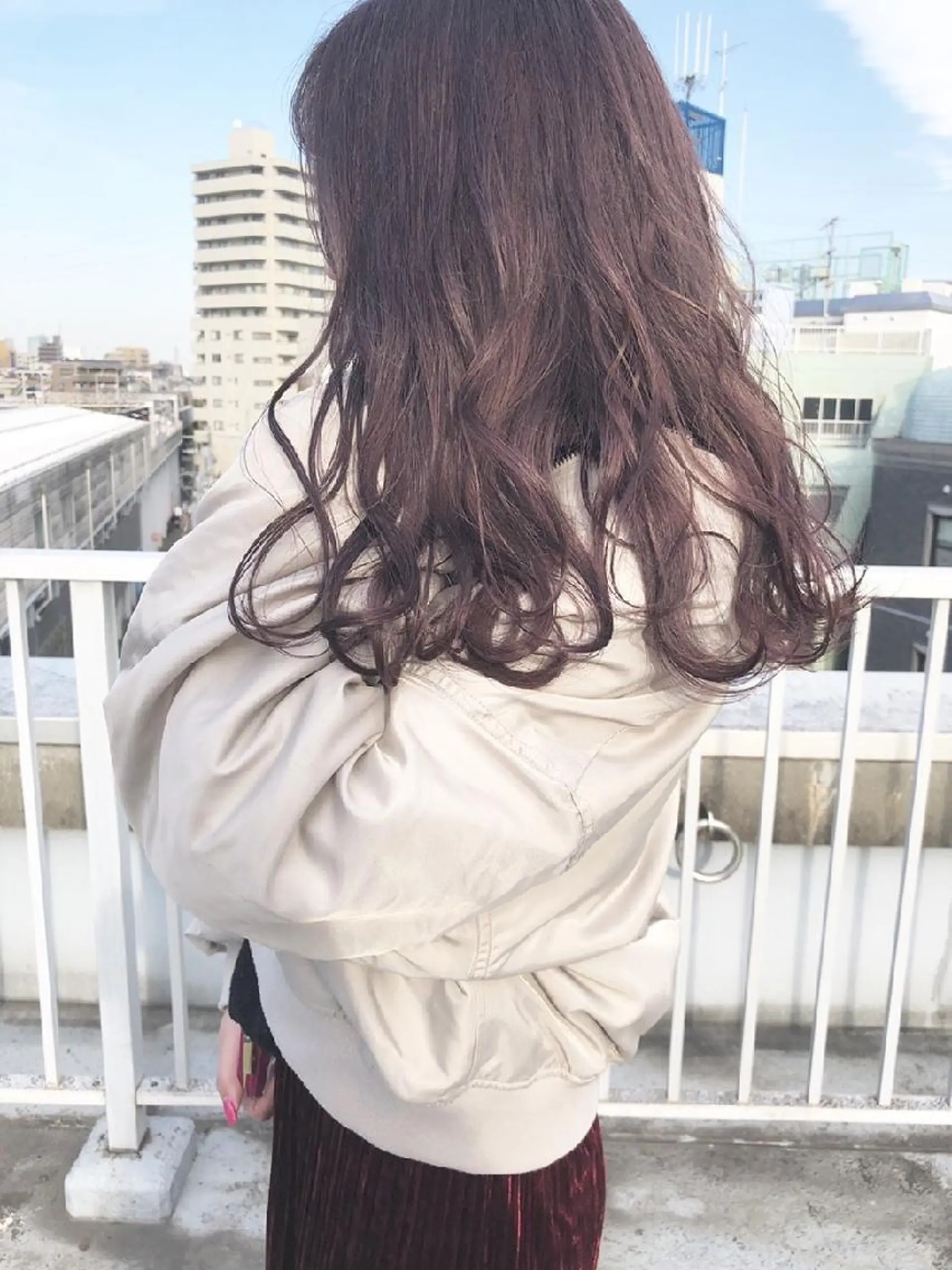 セミロング Ash 店長　山下達也のヘアスタイル