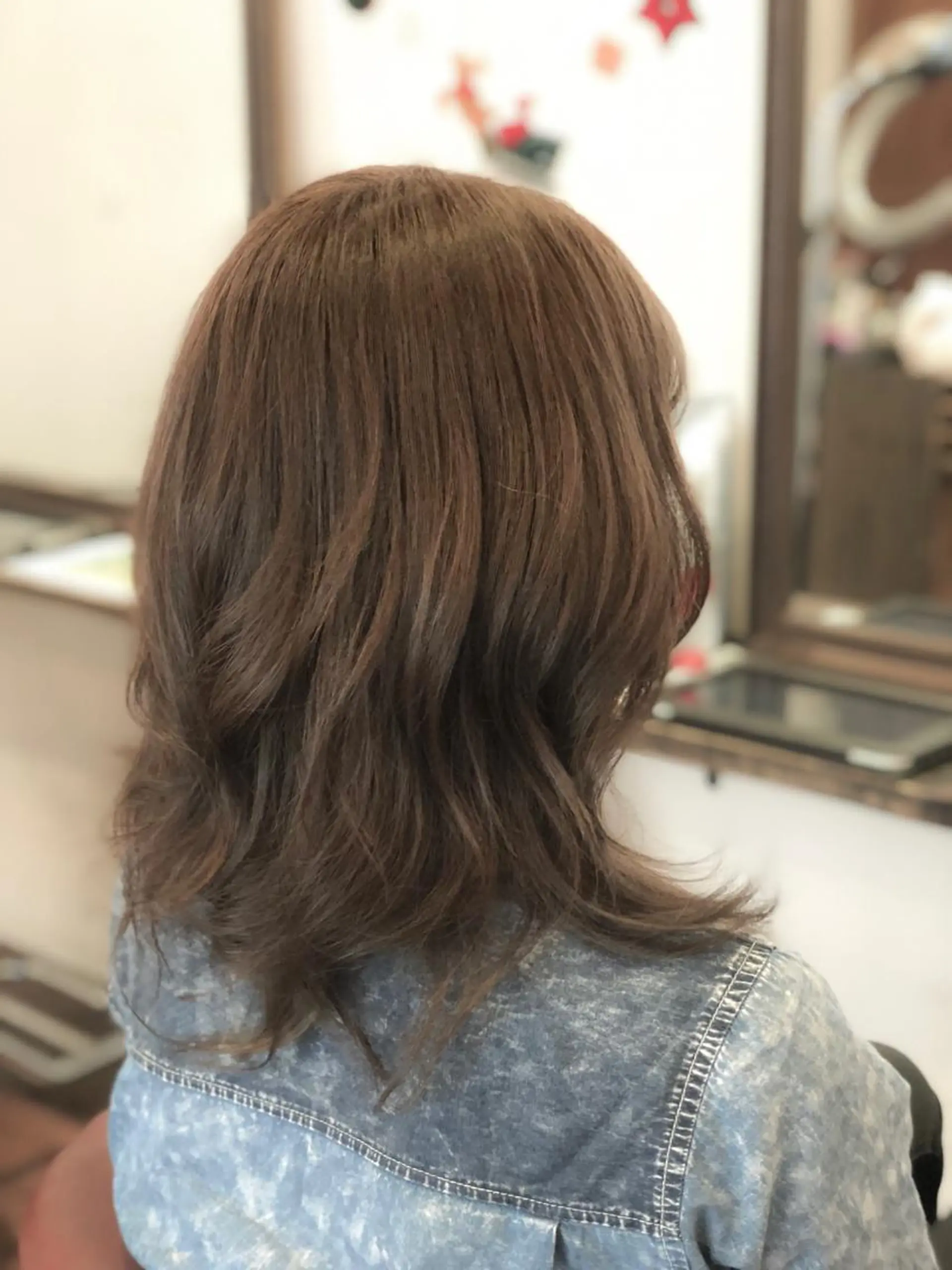 ミディアム カラー ブラウンカラー 小森谷 亮太のヘアスタイル