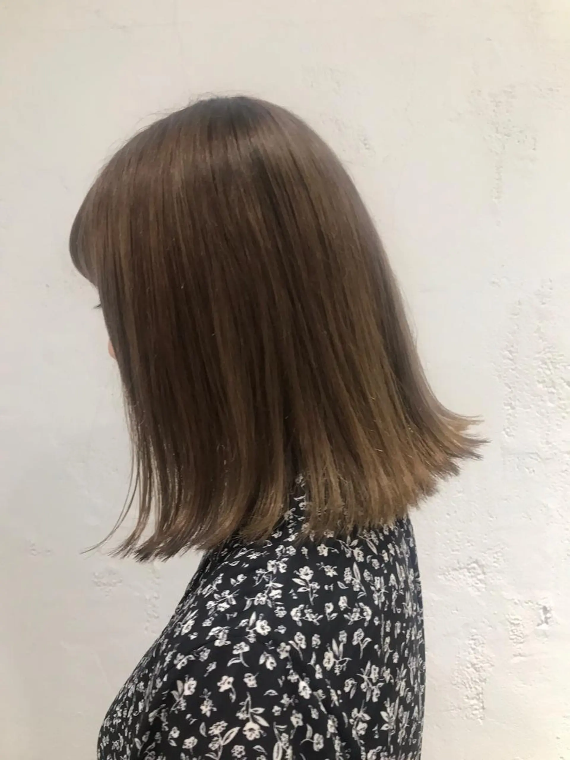 ミディアム 🫧透明感カラー/ ボブ/小笠原汐海🪽のヘアスタイル