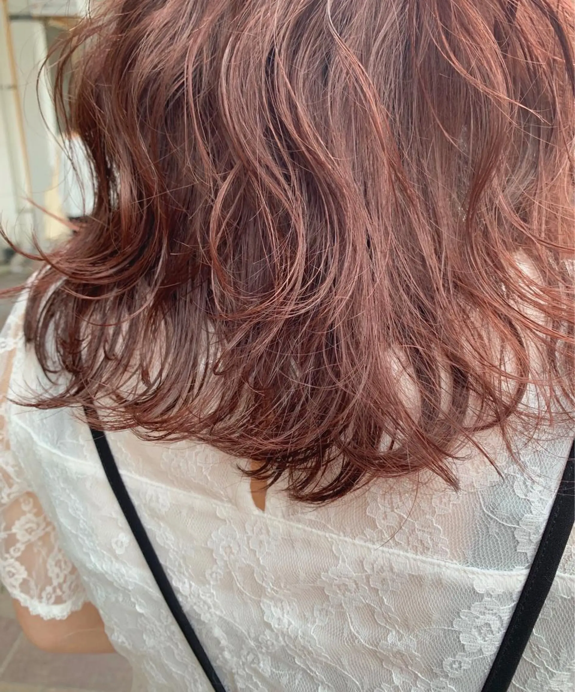 セミロング カラー ベージュカラー ブリーチ ブリーチなしカラー ピンクカラー ピンクベージュ m ā l o.🌷 サカモトマイコのヘアスタイル