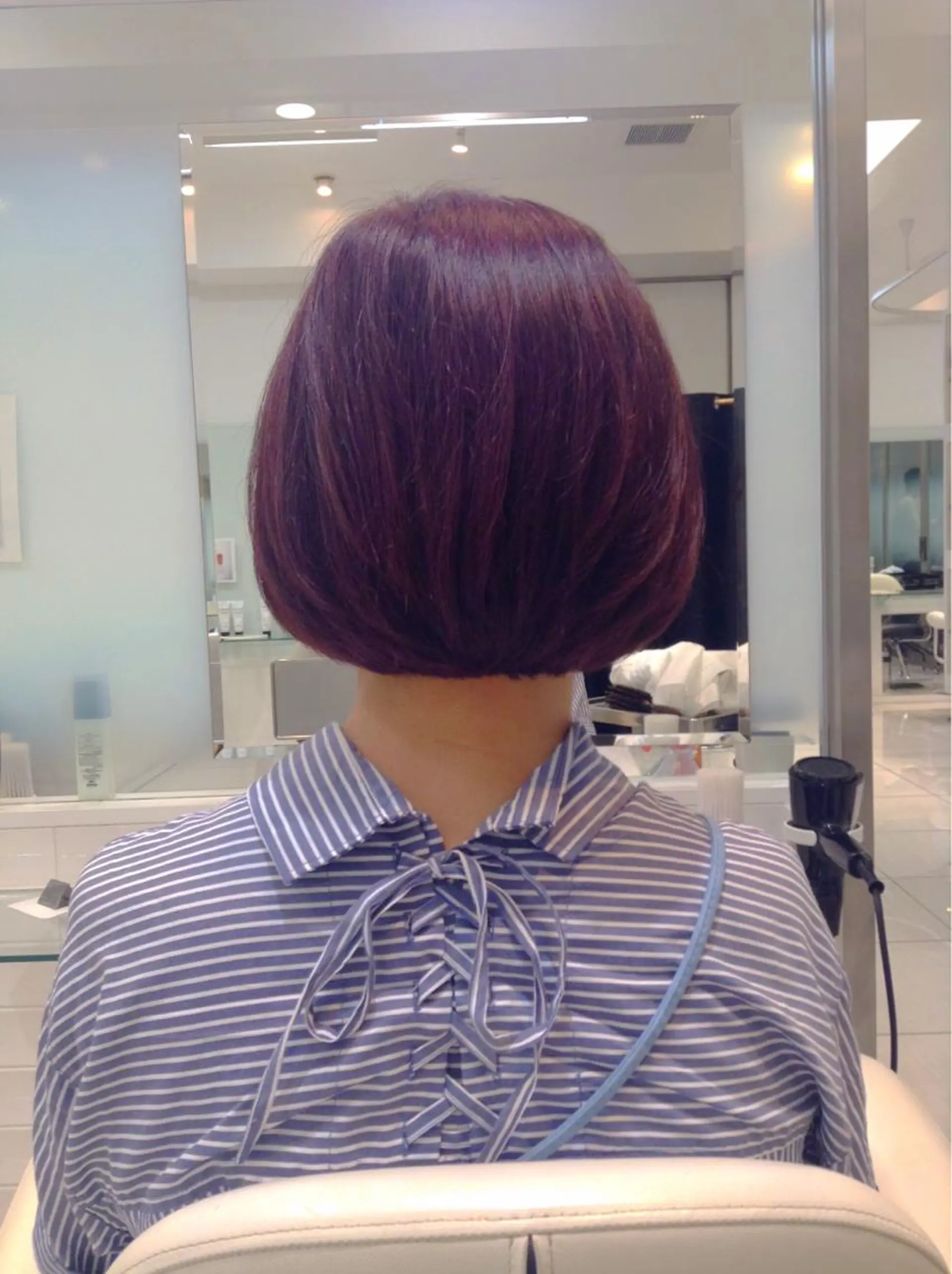 ショート カラー レイヤーカット ショート/宮本洋介のヘアスタイル